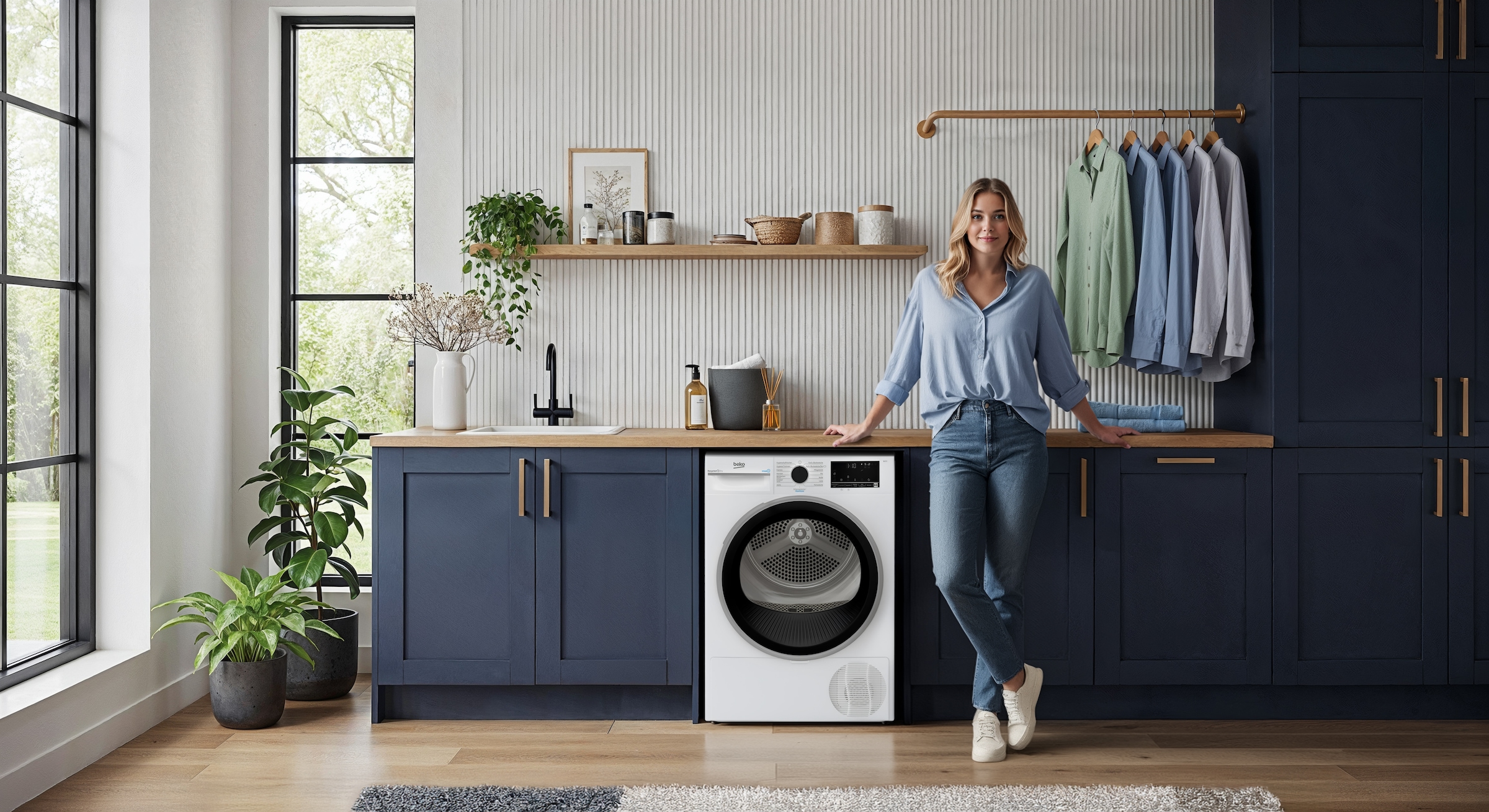 BEKO Kondenstrockner »B3T4224SD« mit Wärmepumpentechnologie