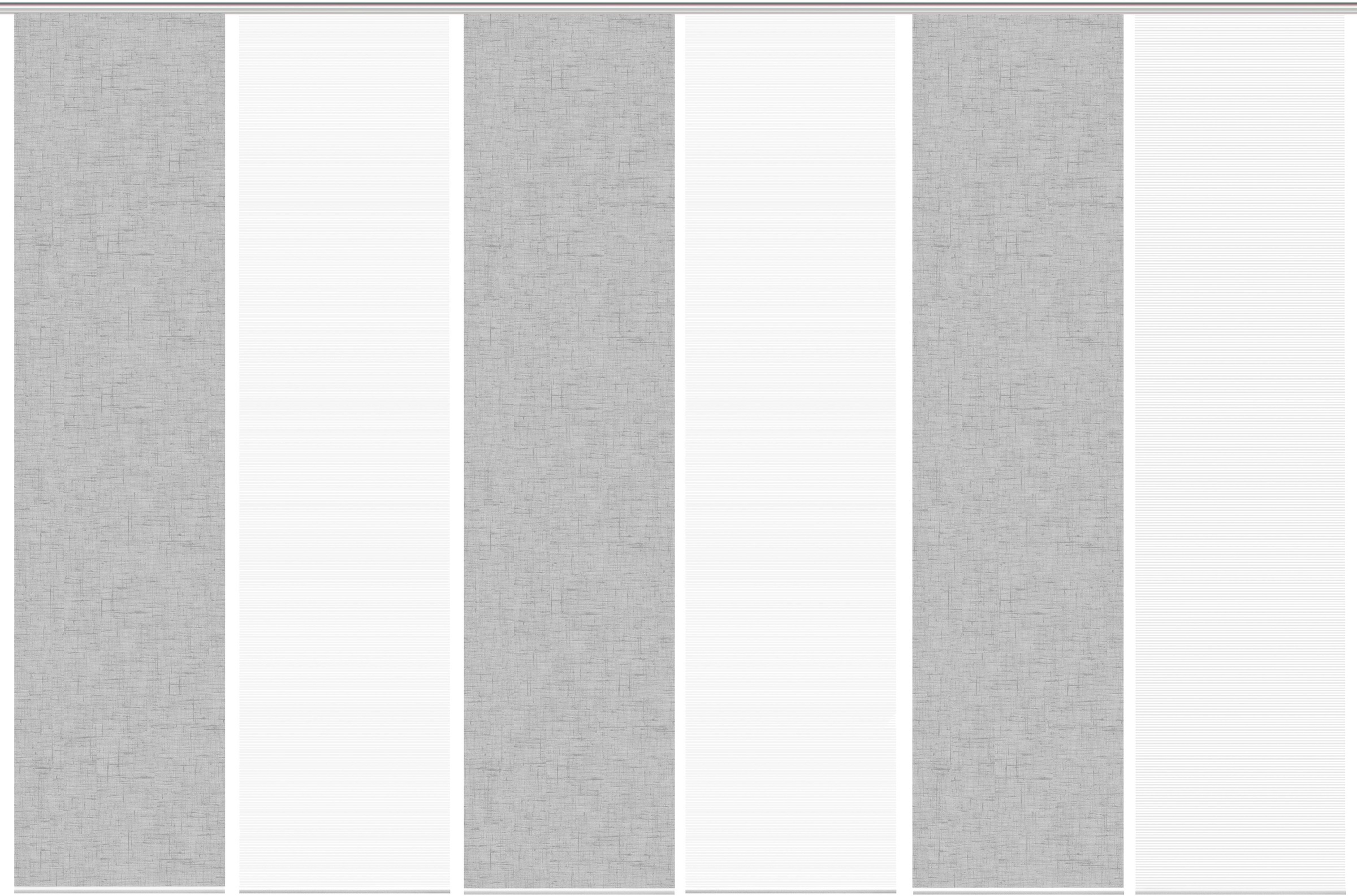 Vision S Schiebegardine »PIVE 6er SET«, (6 St.), Schiebevorhang Digidruck 6er Set PIVE