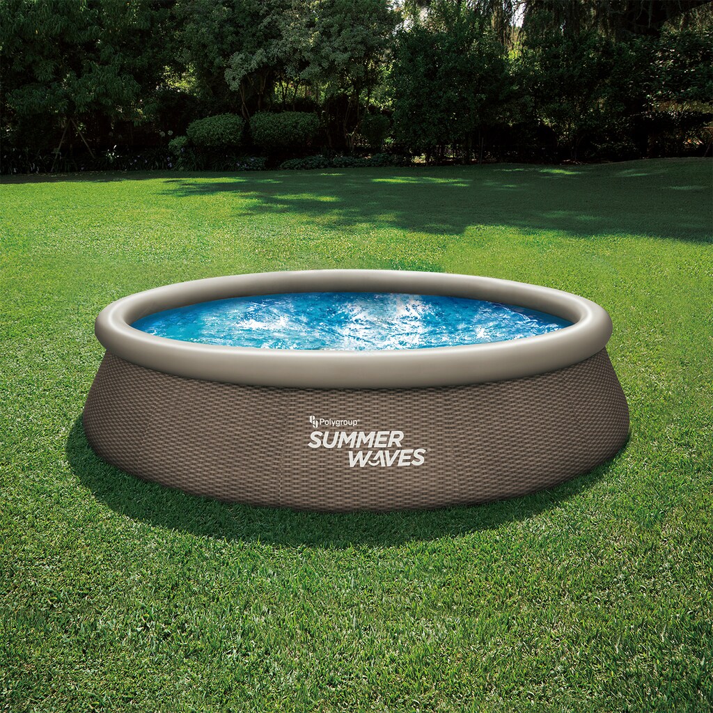 SummerWaves Quick-Up Pool, (Set, 3 tlg.)