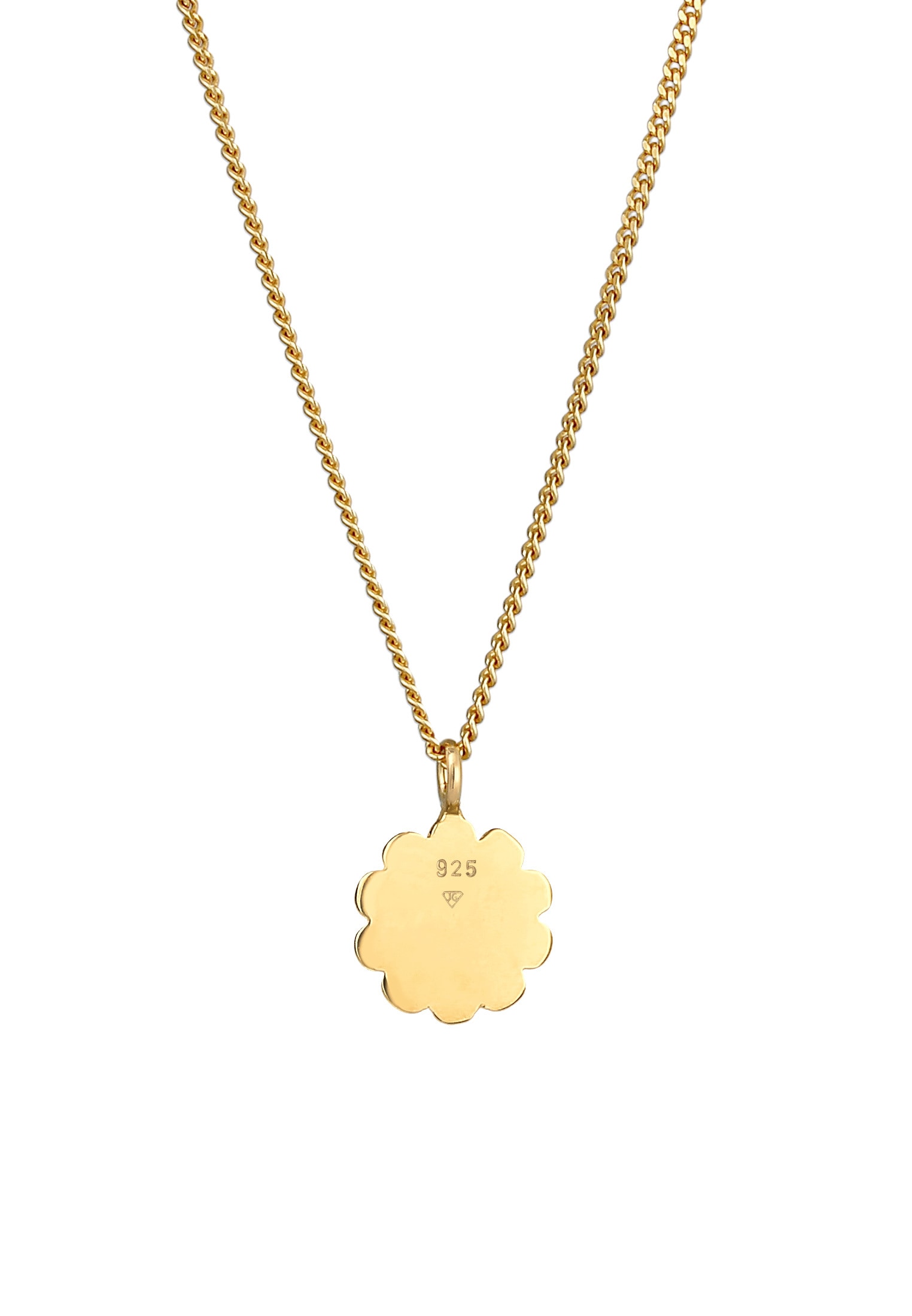Elli Kette mit Anhänger »Blume Flower Floral 925 Silber«