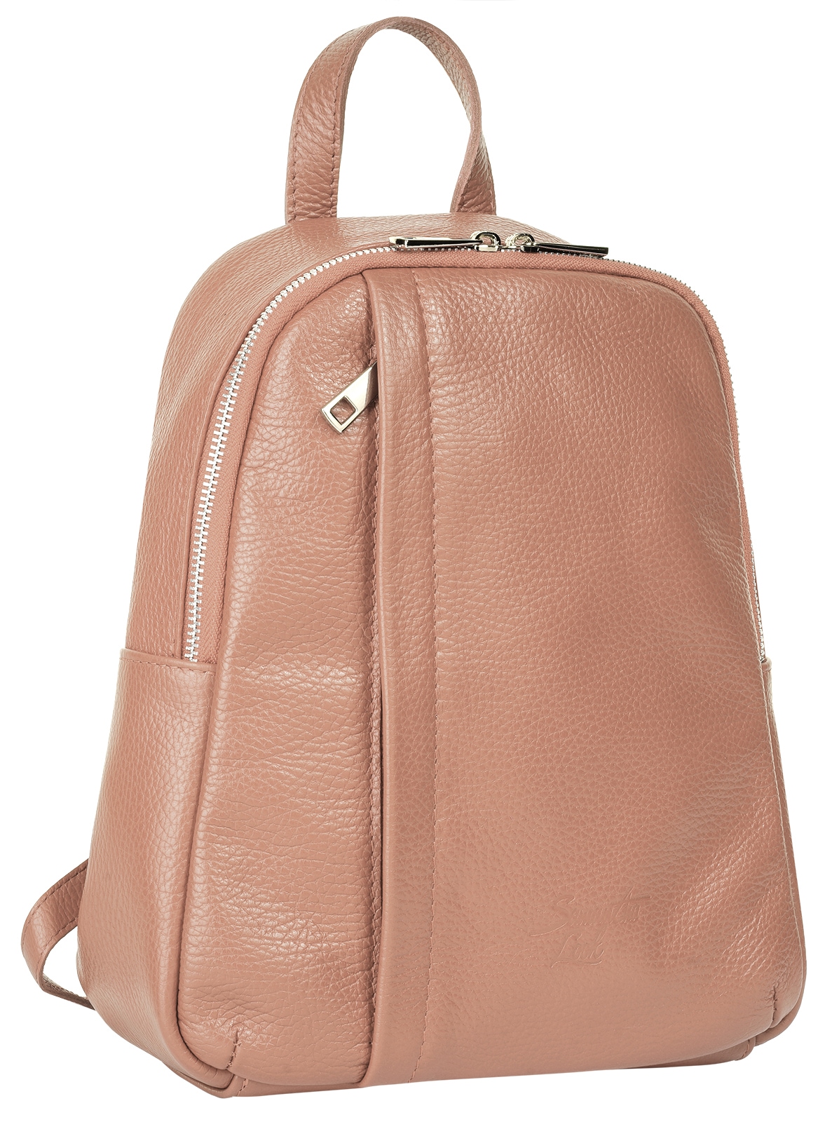 Samantha Look Cityrucksack, Echt Leder, Made in Italy