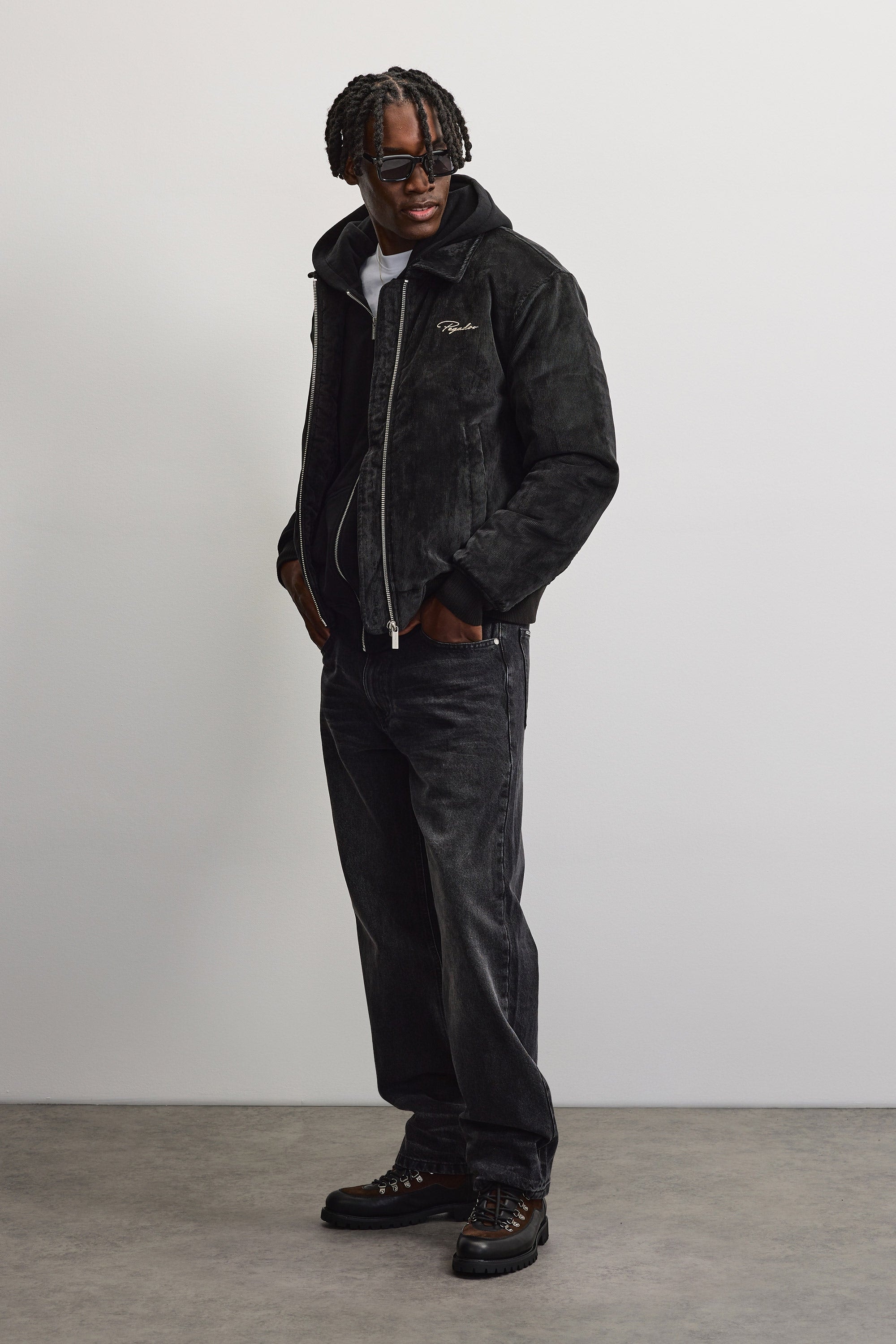 PEGADOR Bomberjacke »CLUSONE CORD BOMBER JACKET« Kunstfaser, regular fit