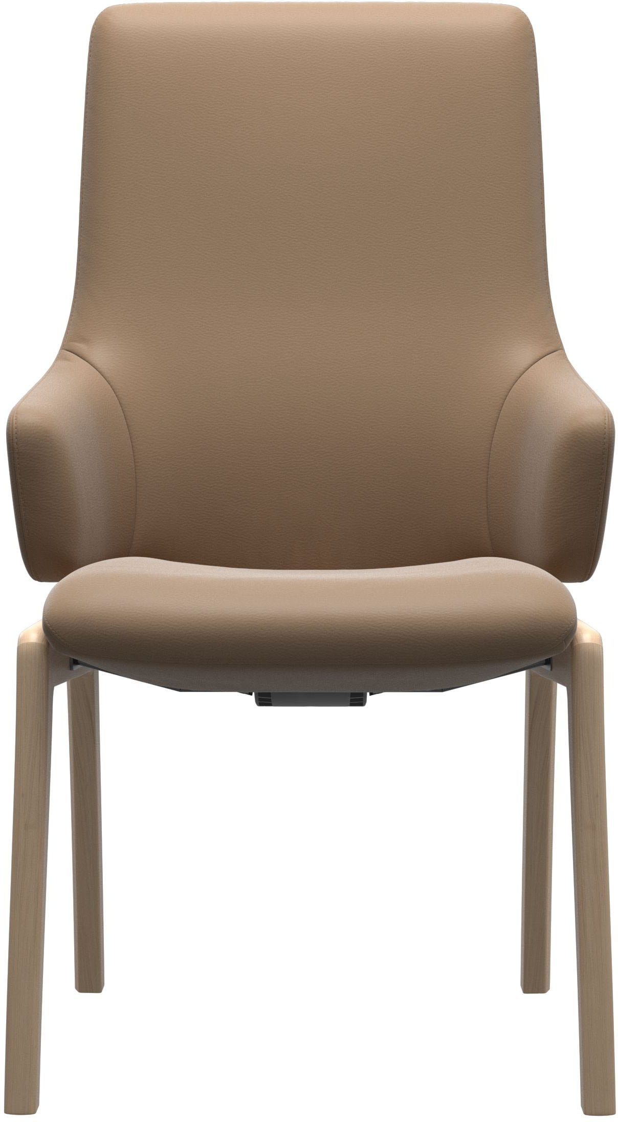 Stressless® Polsterstuhl »Laurel«, Leder PALOMA, High Back mit Armlehne, Größe L, mit abgerundeten Beinen in Walnuss