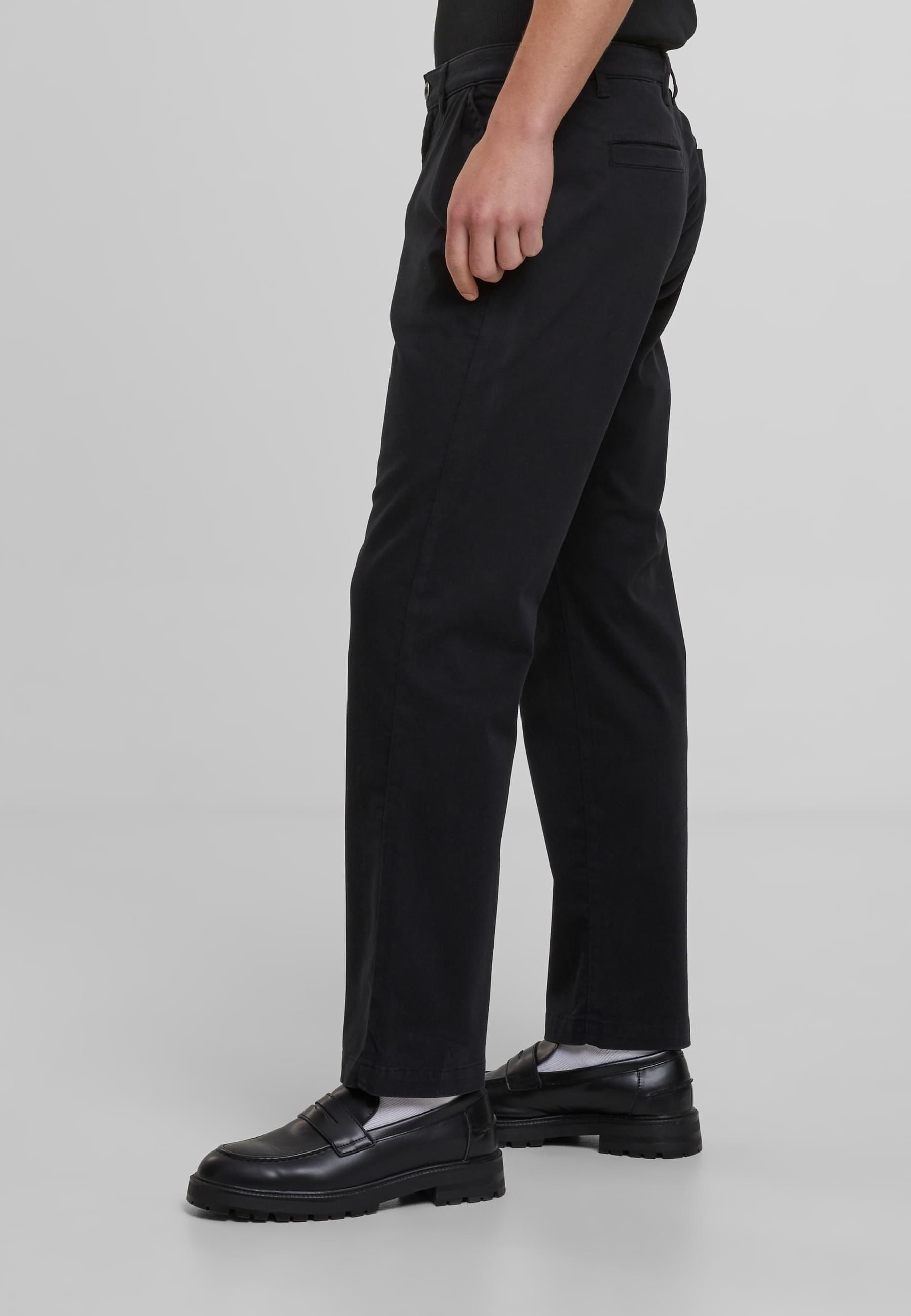 URBAN CLASSICS Stoffhose »Urban Classics Pleated Twill Pants«