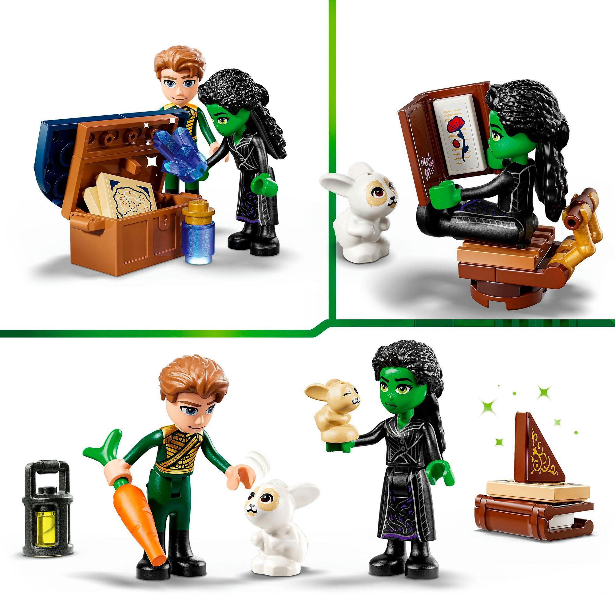 LEGO® Konstruktionsspielsteine »Elphabas Versteck (75687), LEGO Wicked« Made in Europe