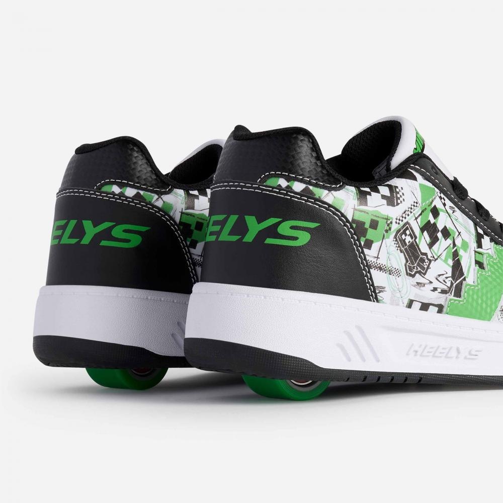 Heelys Sneaker »Minecraft Kama«  mit Schnürung, mit Rollen an der Sohle, für Kinder und Jugendliche