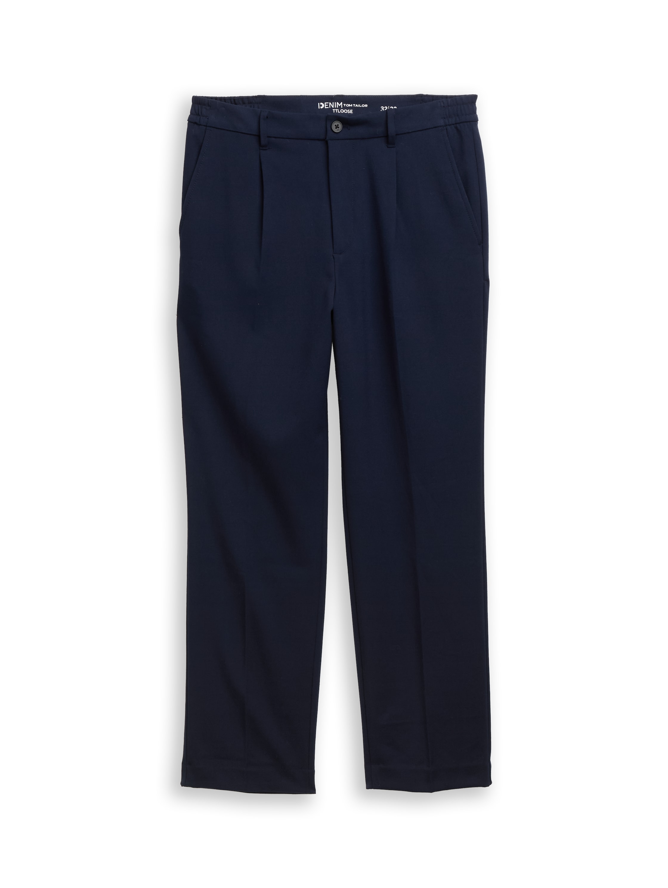 TOM TAILOR Denim Chinohose, mit Bügelfalte