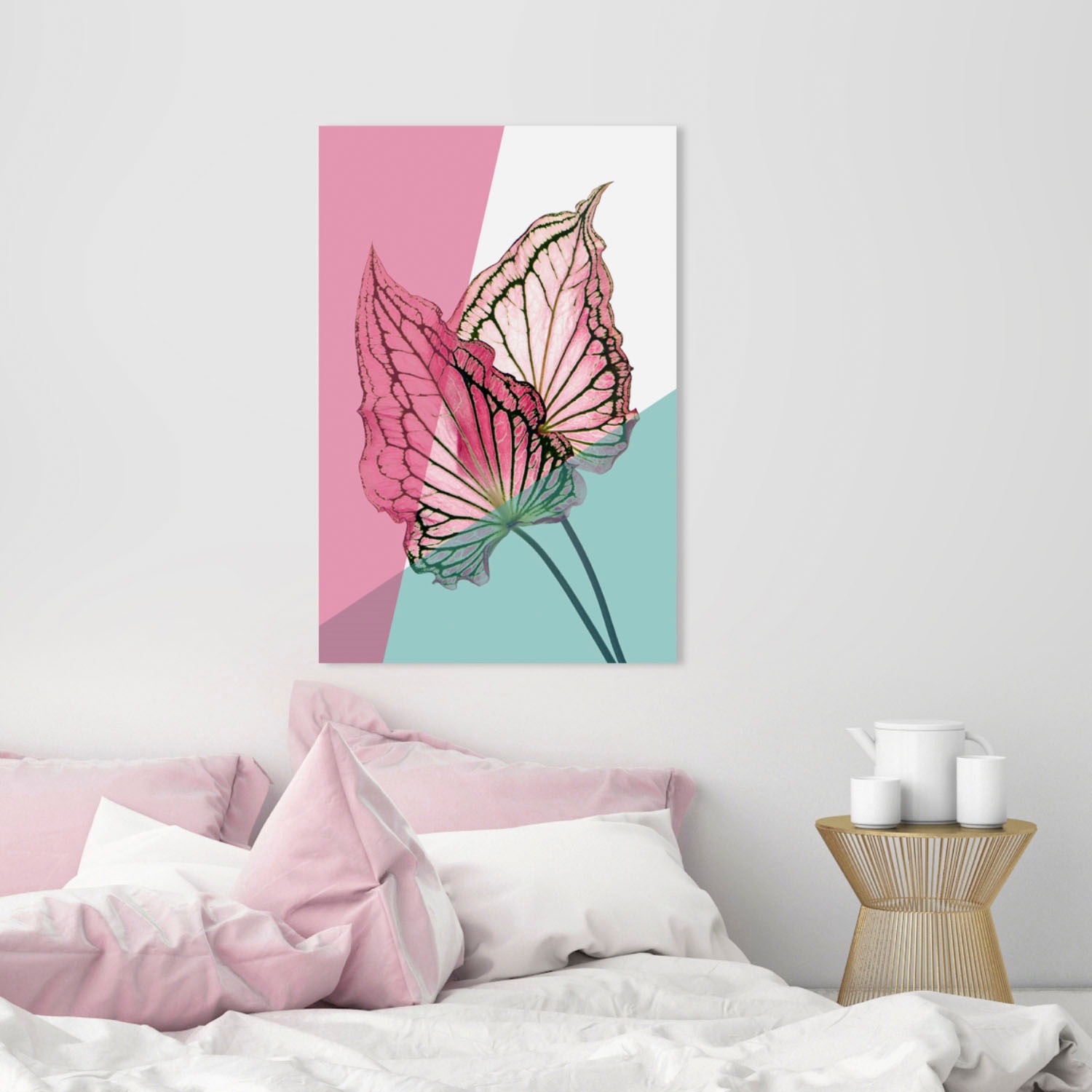 queence Acrylglasbild »Blätter« Blätter   Blätterbilder   Kunst   Pflanzen günstig online kaufen