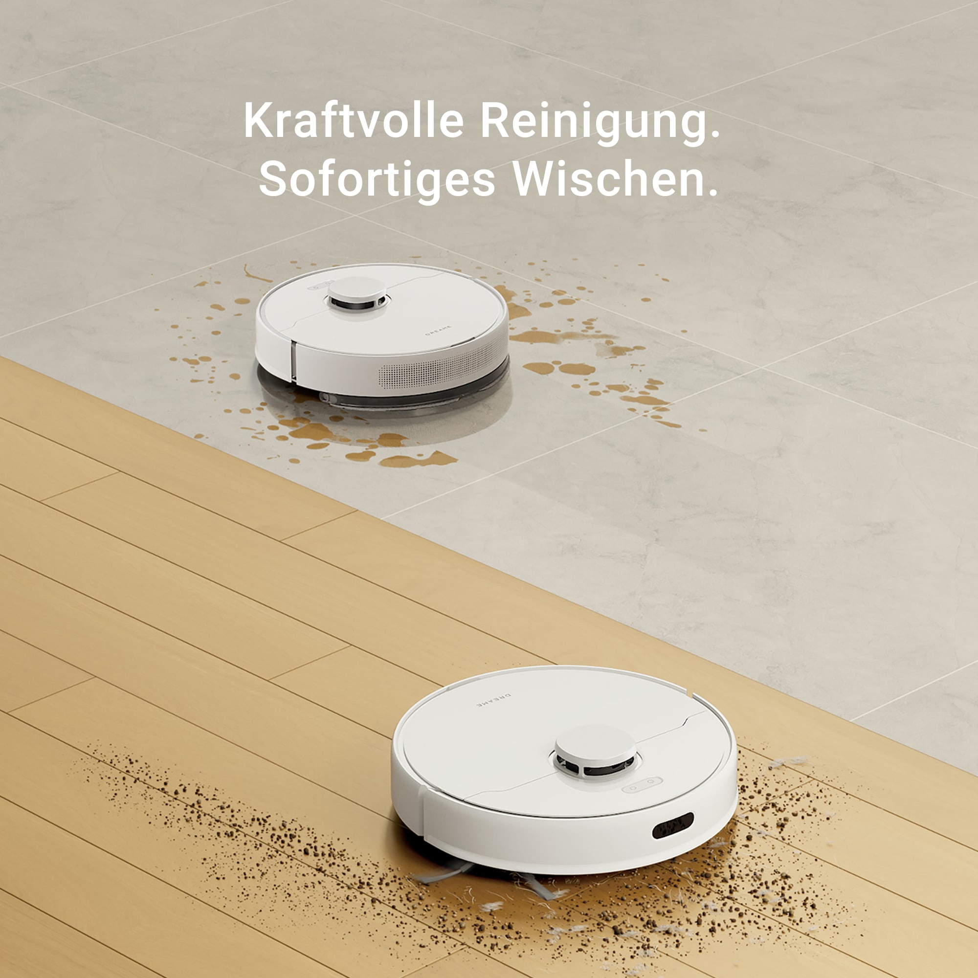 Dreame Nass-Trocken-Saugroboter »D9 Max Gen 2 (White)«