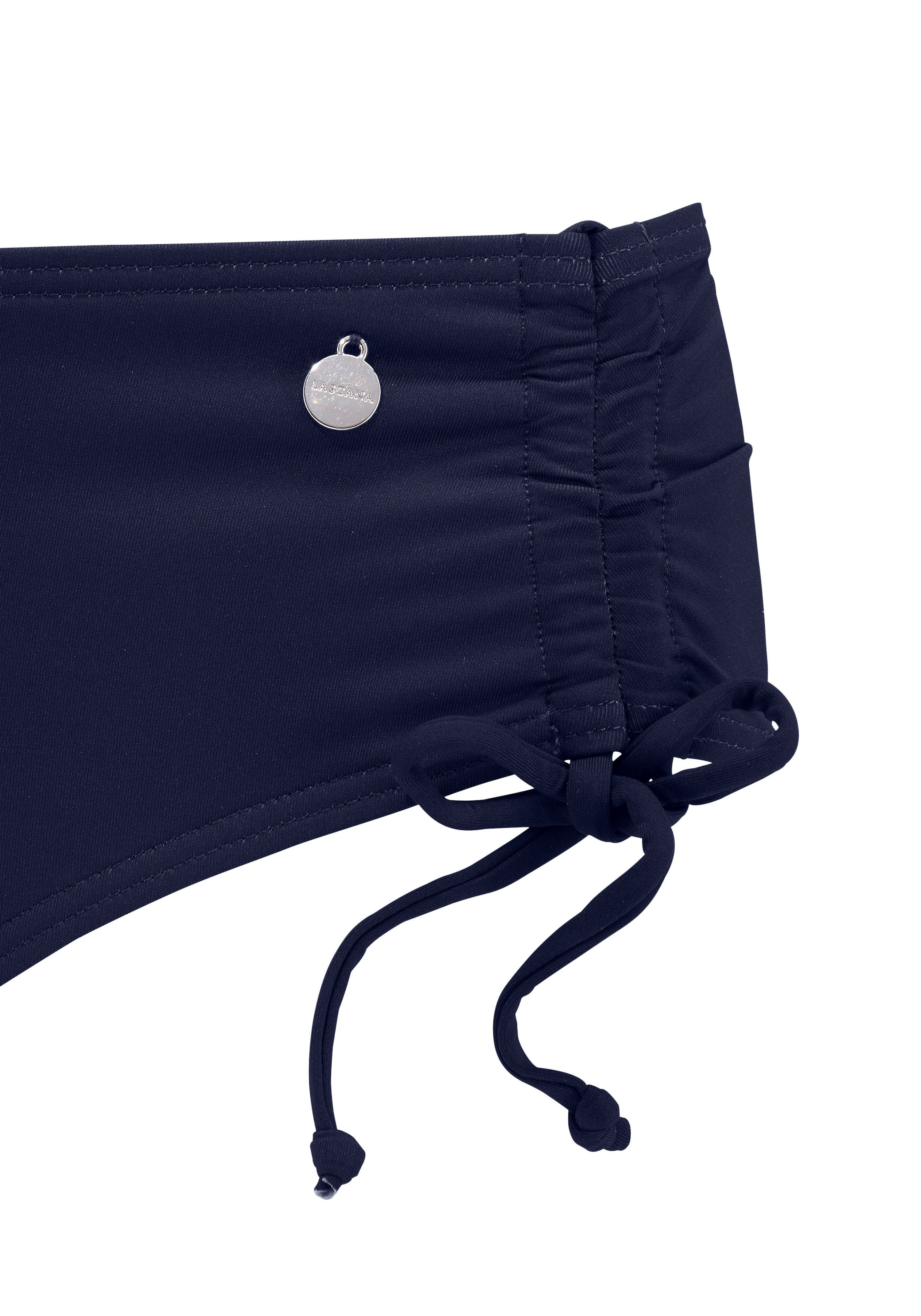 LASCANA Bikini-Hose »Malia«, mit seitlicher Raffung mit tropischem Print