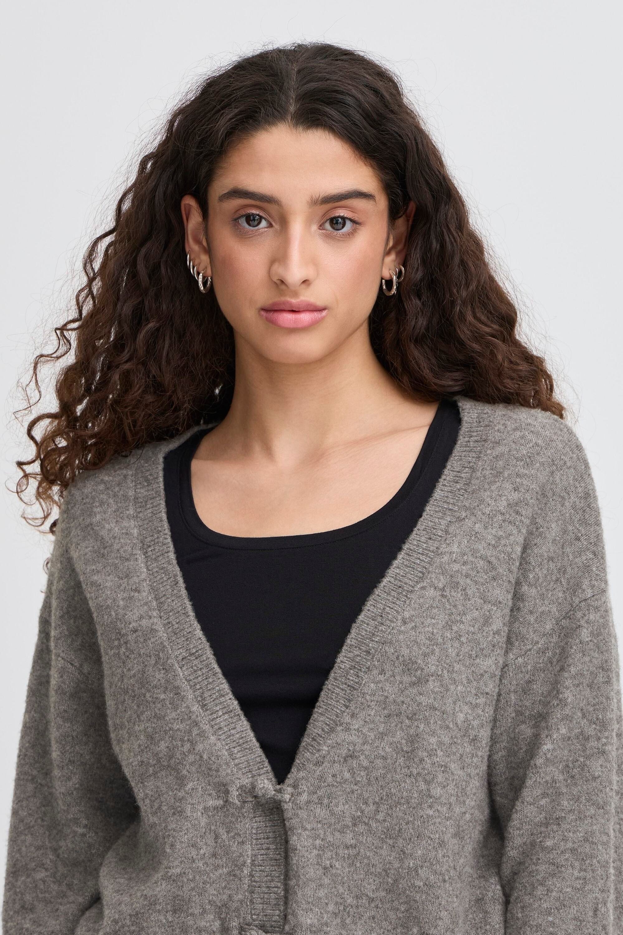 Ichi Strickjacke »Langarm IHDASILA«