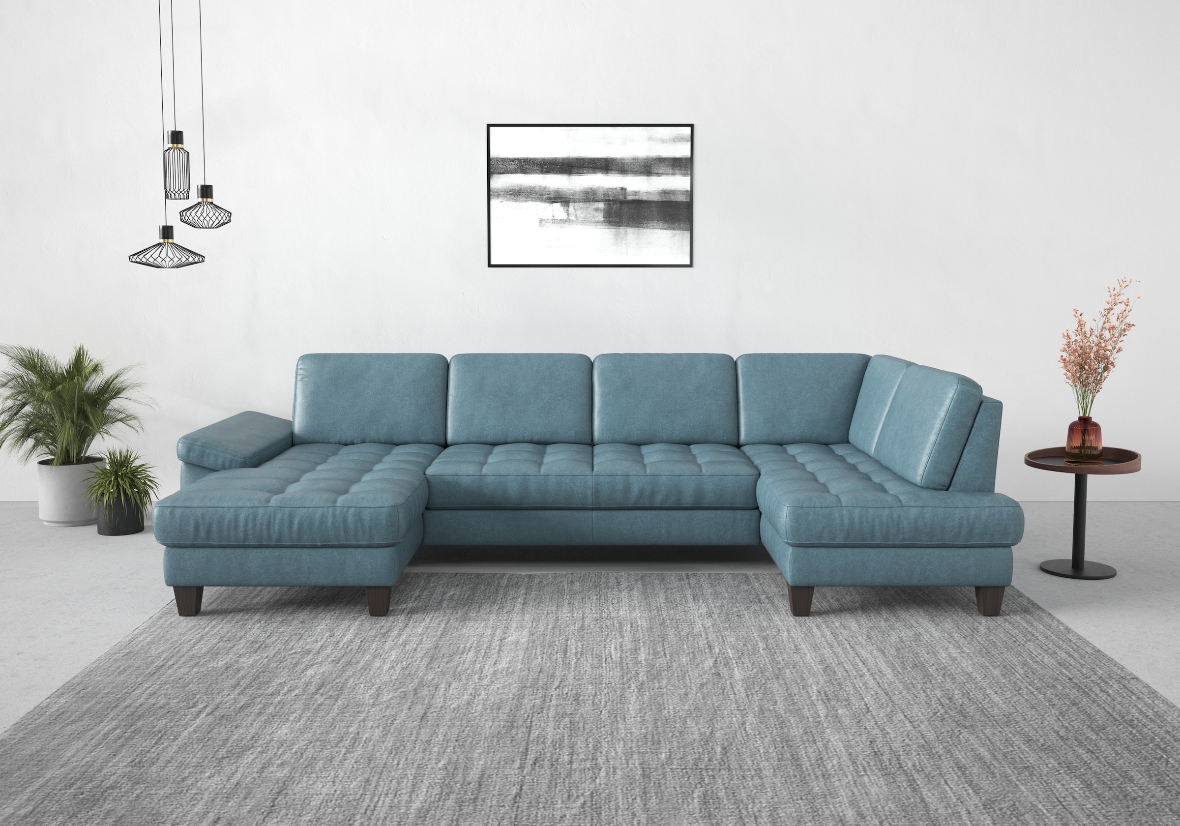 sit&more Wohnlandschaft »Westham U-Form«, wahlweise mit Bettfunktion, Bettk günstig online kaufen