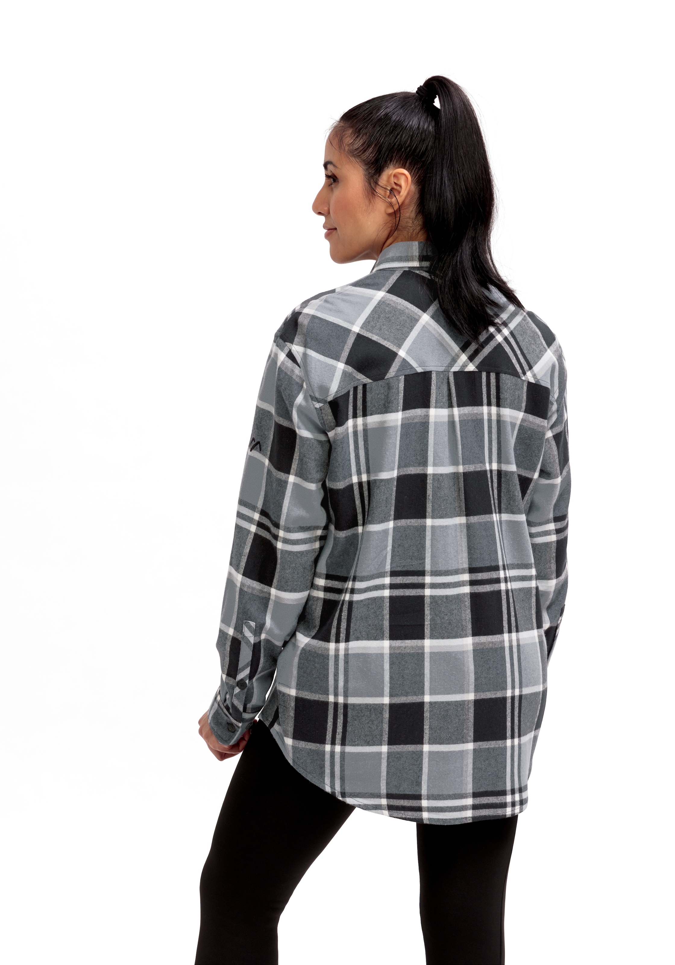 Maier Sports Flanellbluse »Predeal 2.0 W« warmes Damen Hemd im klassischen Karo-Look