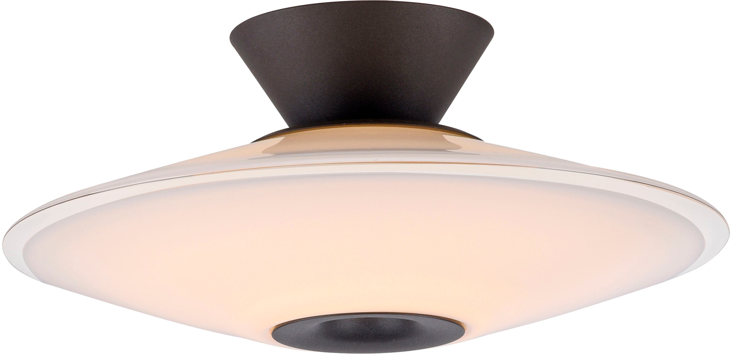 Paul Neuhaus LED Deckenleuchte »ELIPSA« LED-Board 1 Stk. Warmweiß Dimmfähig über separaten Tronicdimmer, Opalglas