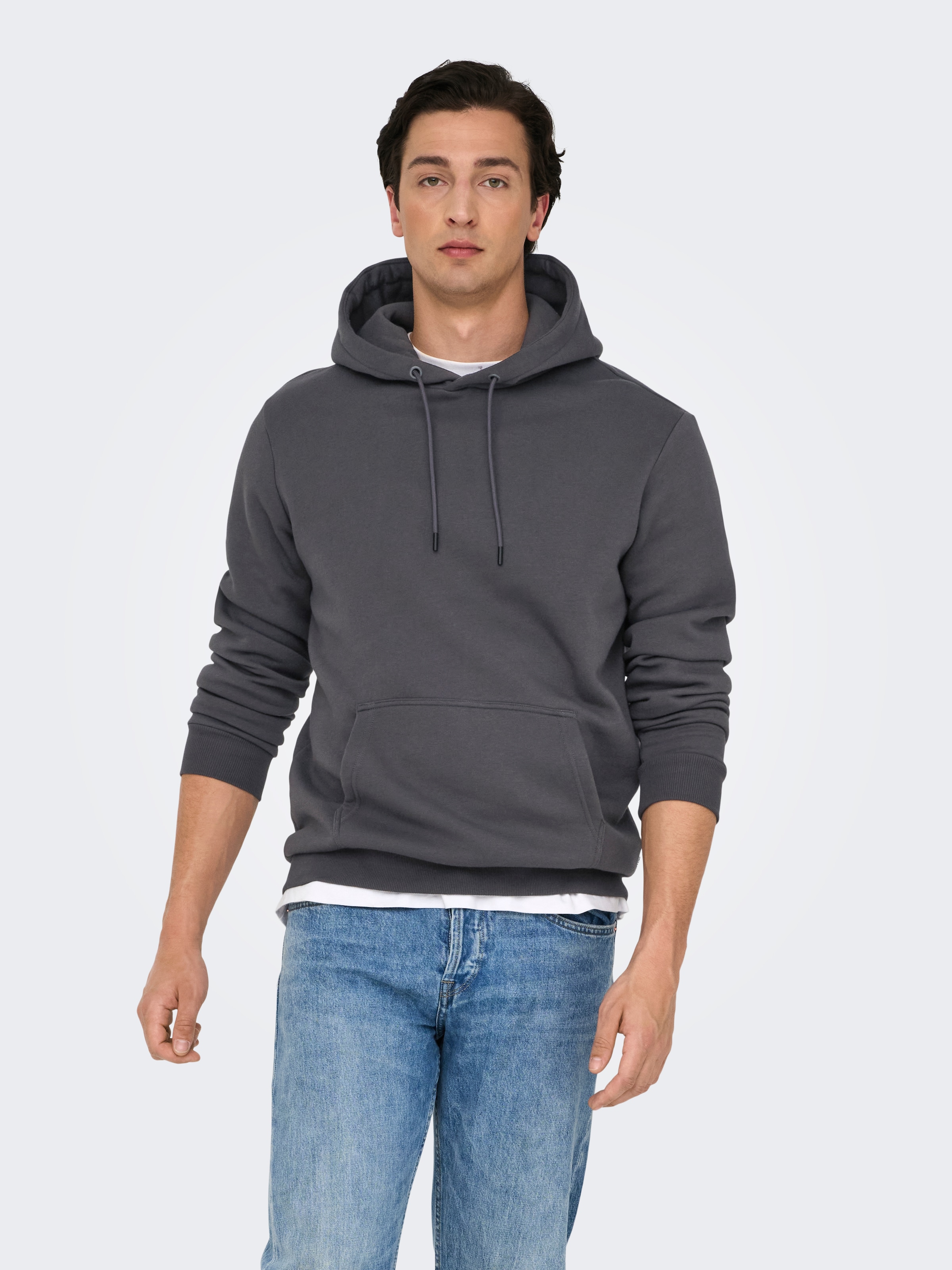 ONLY & SONS »ONSCERES HOODIE SWEAT NOOS«, Baumwollmischung, regular fit
