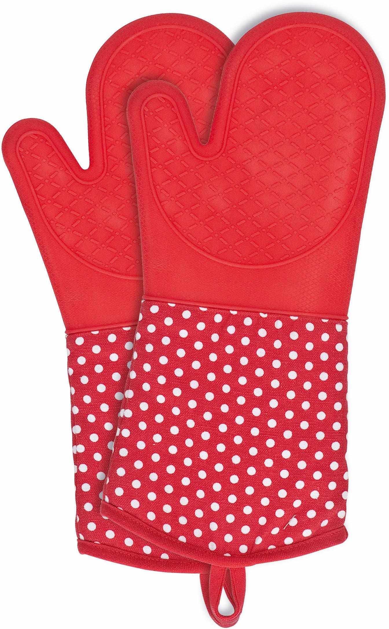 WENKO Topfhandschuhe, (Set, 2 tlg.), aus Silikon günstig online kaufen