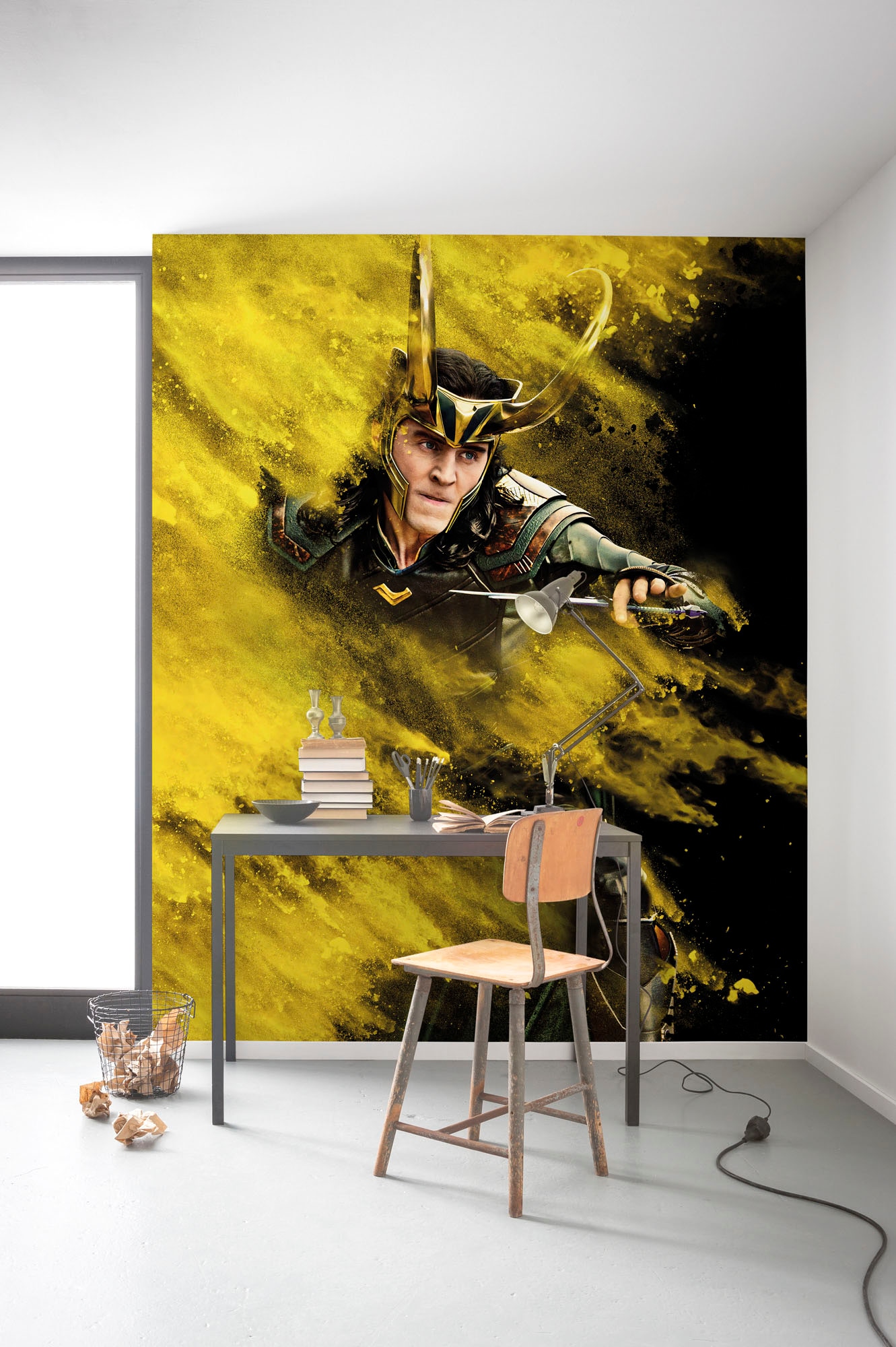 Komar Fototapete »Digitaldruck Vlies - Loki Yellow Dust - Größe 200 x 250 c günstig online kaufen