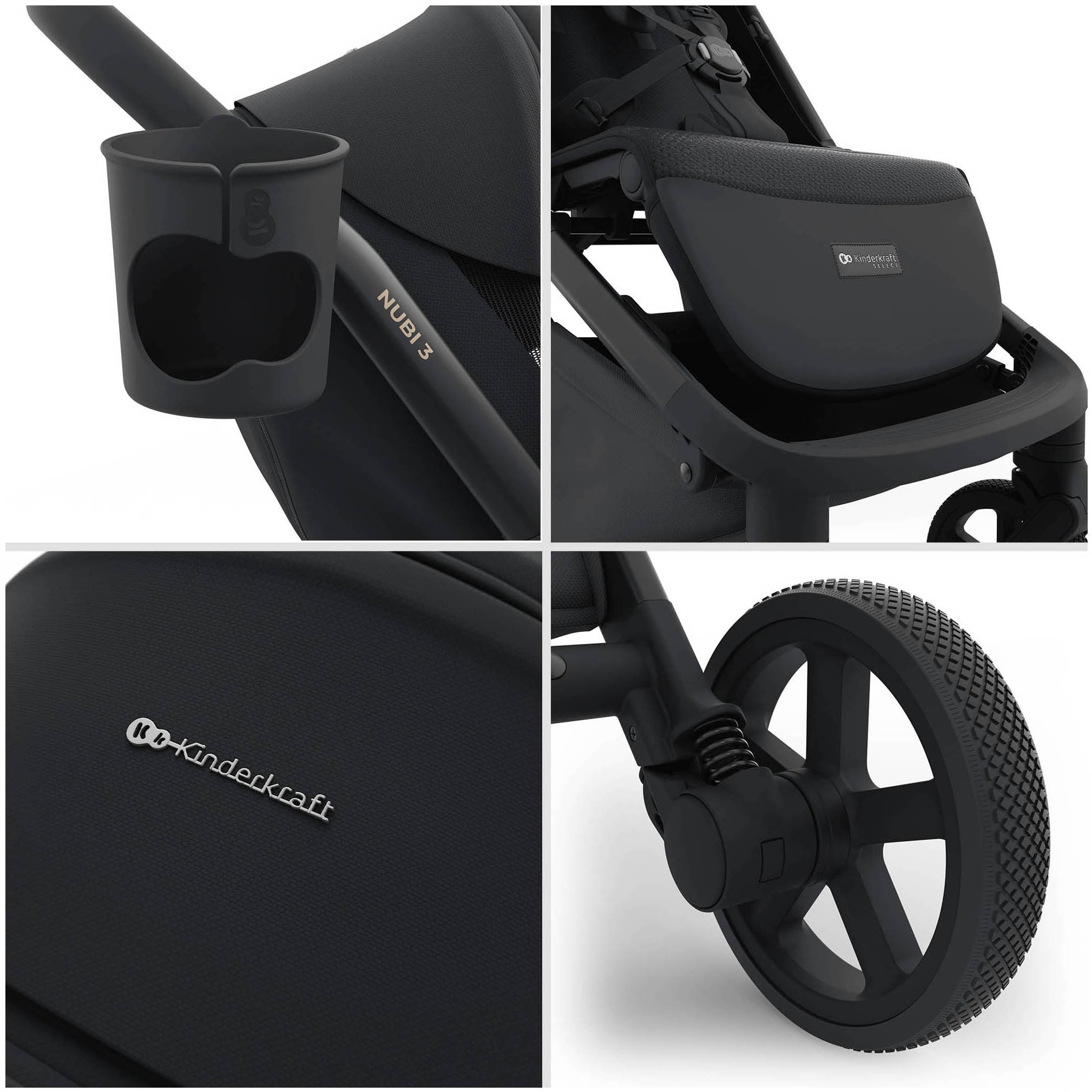 Kinderkraft Kinder-Buggy »NUBI 3« 22 kg