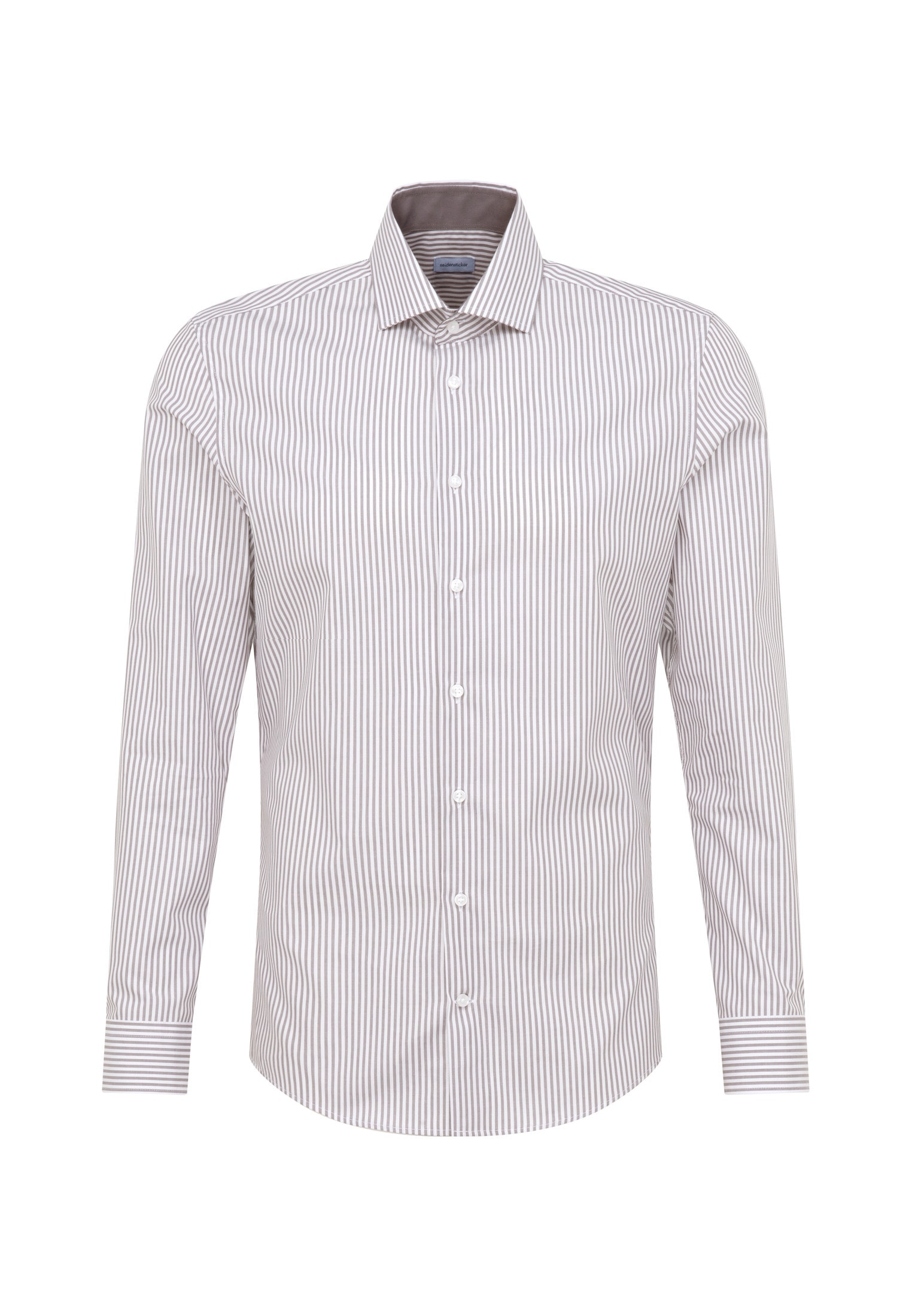 seidensticker Businesshemd »Schwarze Rose« Slim 1/1 Kentkragen Gestreift