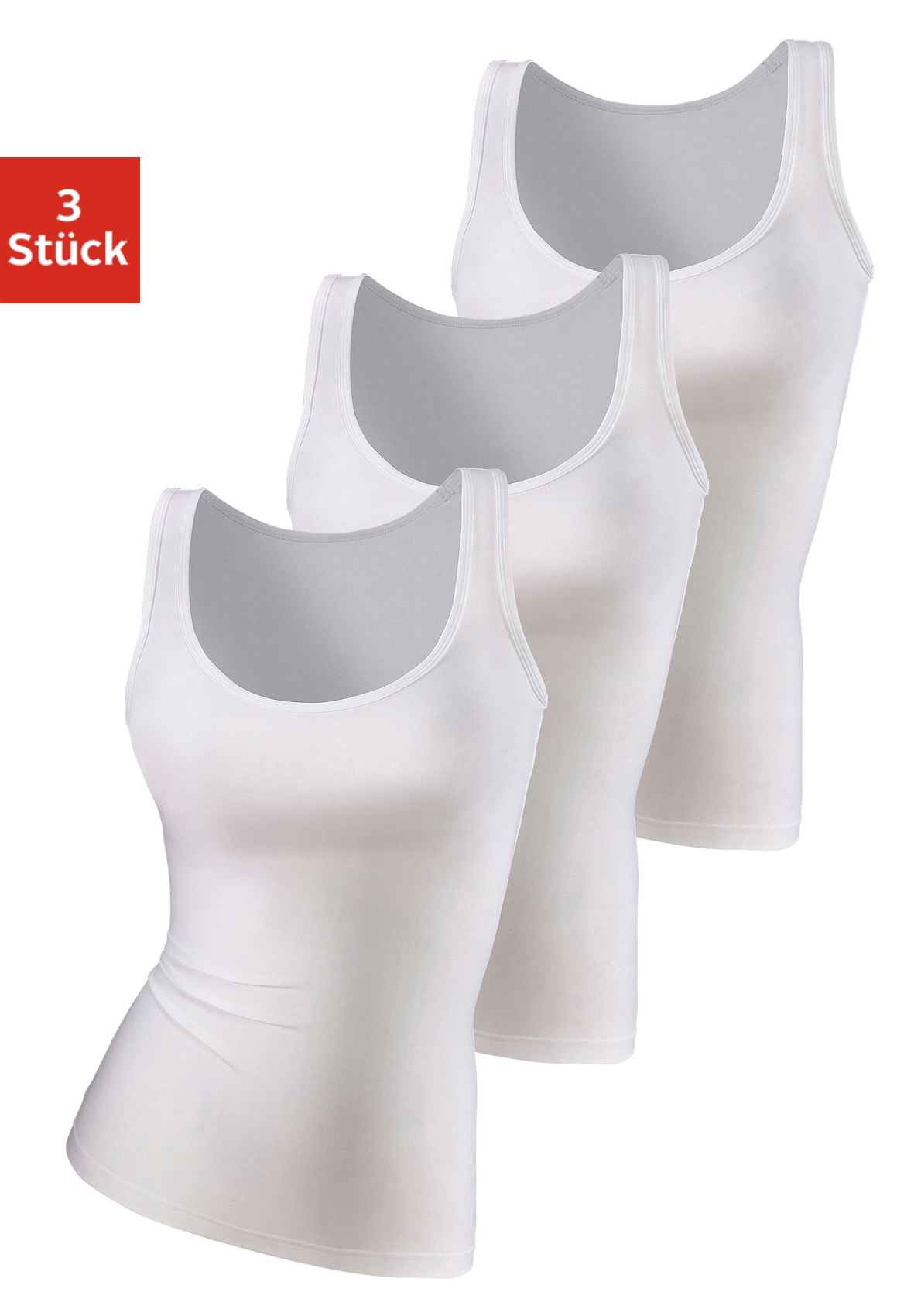 vivance active Unterhemd, Microfaser (3er-Pack), kaufen aus online weicher