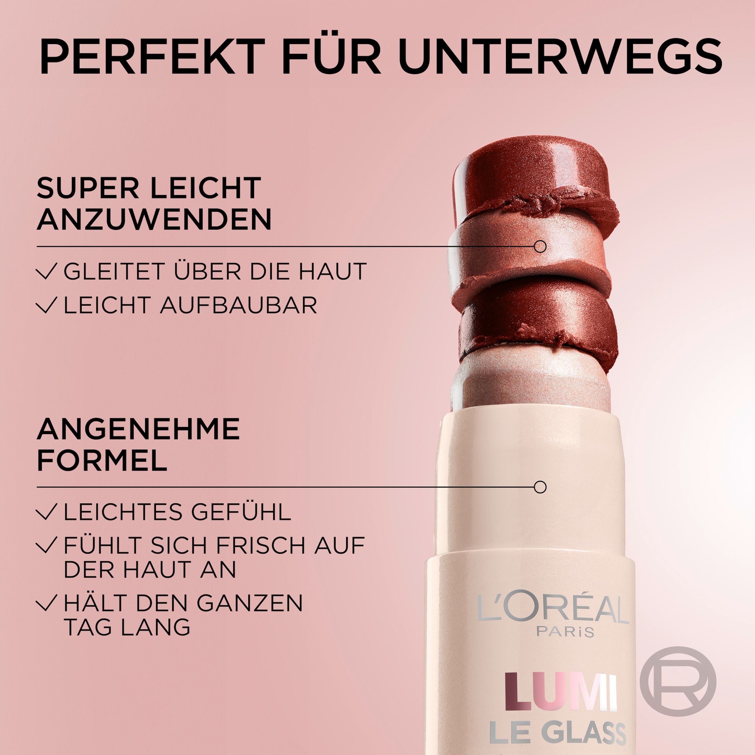 L'ORÉAL PARIS Highlighter »L'Oréal Paris Lumi Le Glass Highlighter Stick«