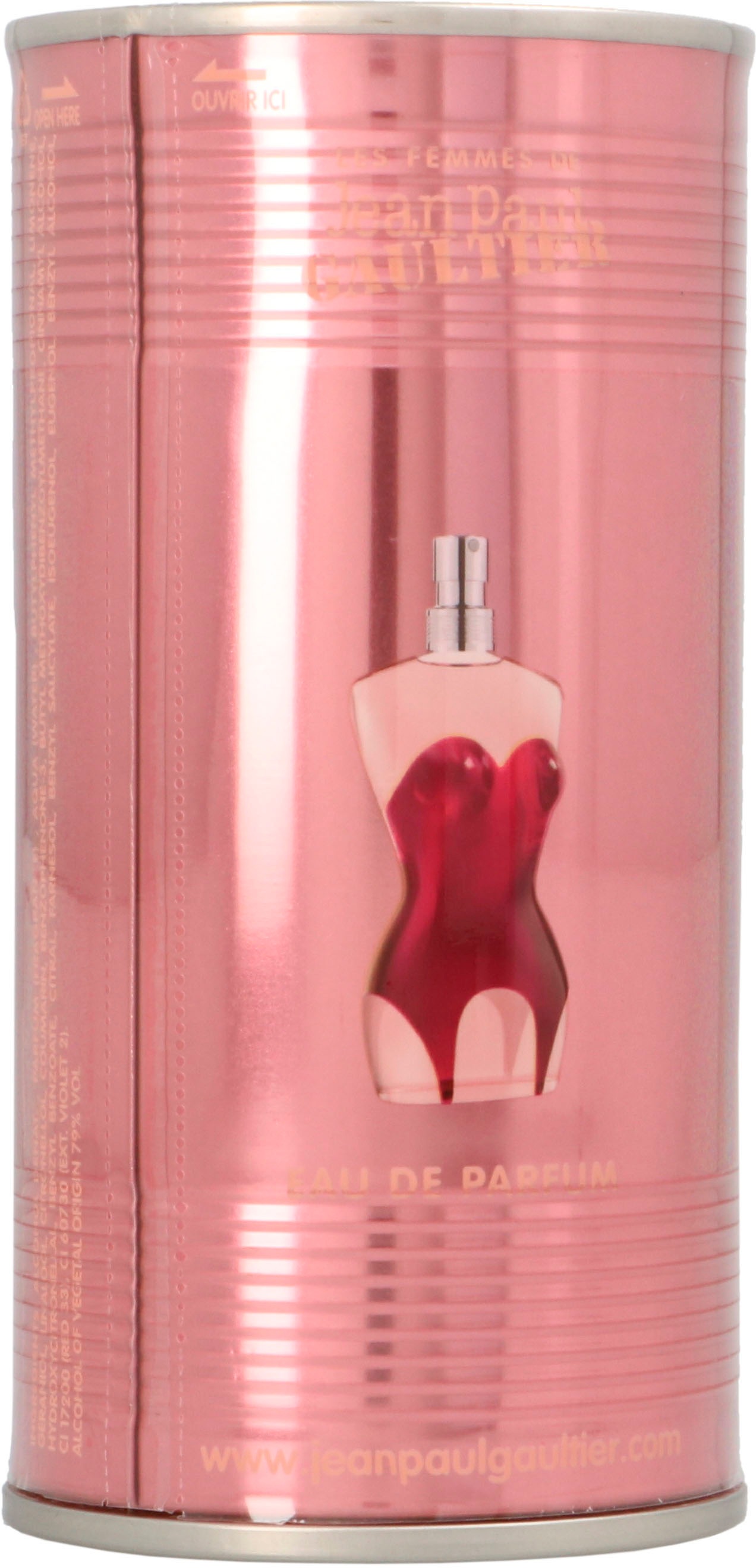 JEAN PAUL GAULTIER Eau de Parfum »Classique«, mit einer Rosenessenz
