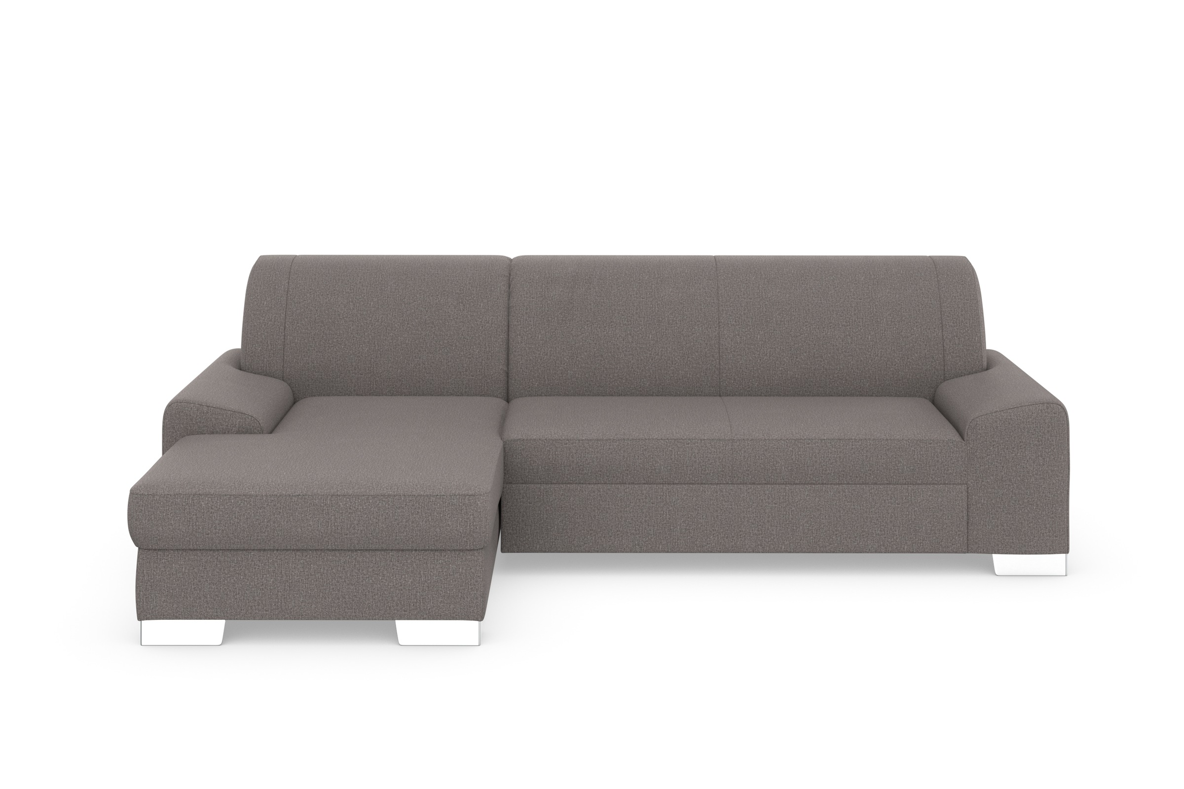 DOMO collection Ecksofa »Anzio L-Form«, wahlweise mit Bettfunktion und Federkern