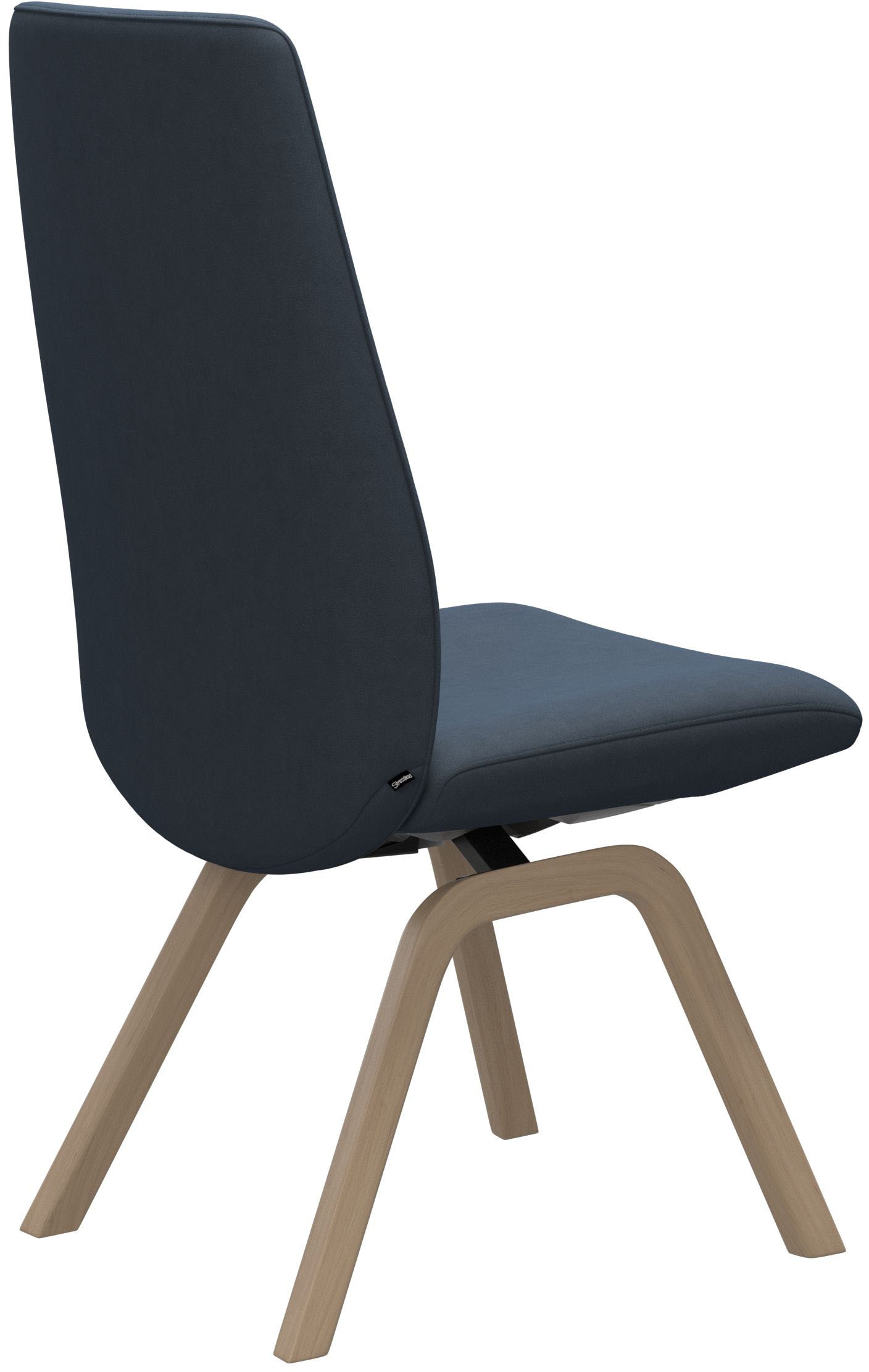 Stressless® Polsterstuhl »Laurel«, Microfaser DINAMICA, High Back, Größe L, mit schräggestellten Beinen in Eiche natur