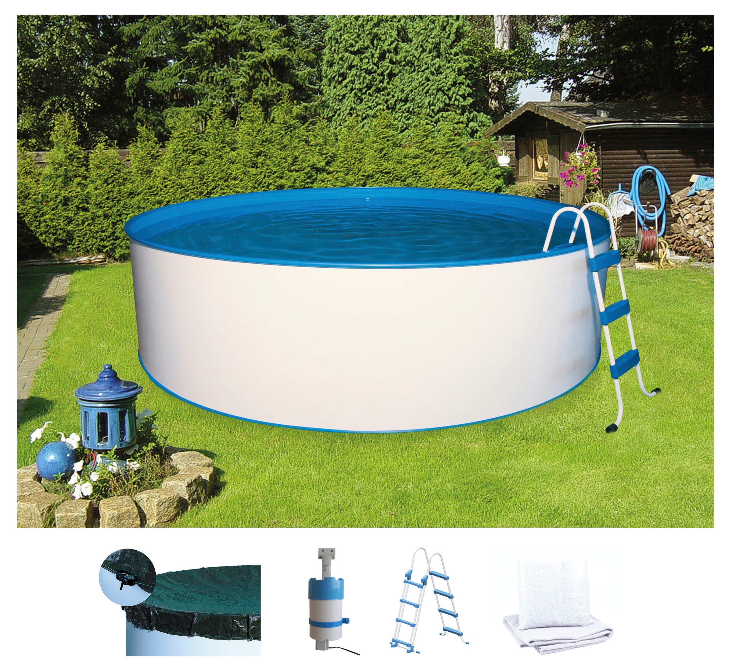 KONIFERA Rundpool, (Set, 5 tlg.), ØxH: 300x120 cm kaufen