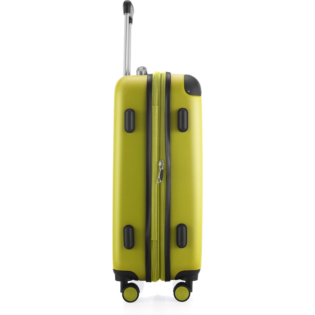 Hauptstadtkoffer Hartschalen-Trolley »Spree, 55 cm, farn«, 4 Rollen