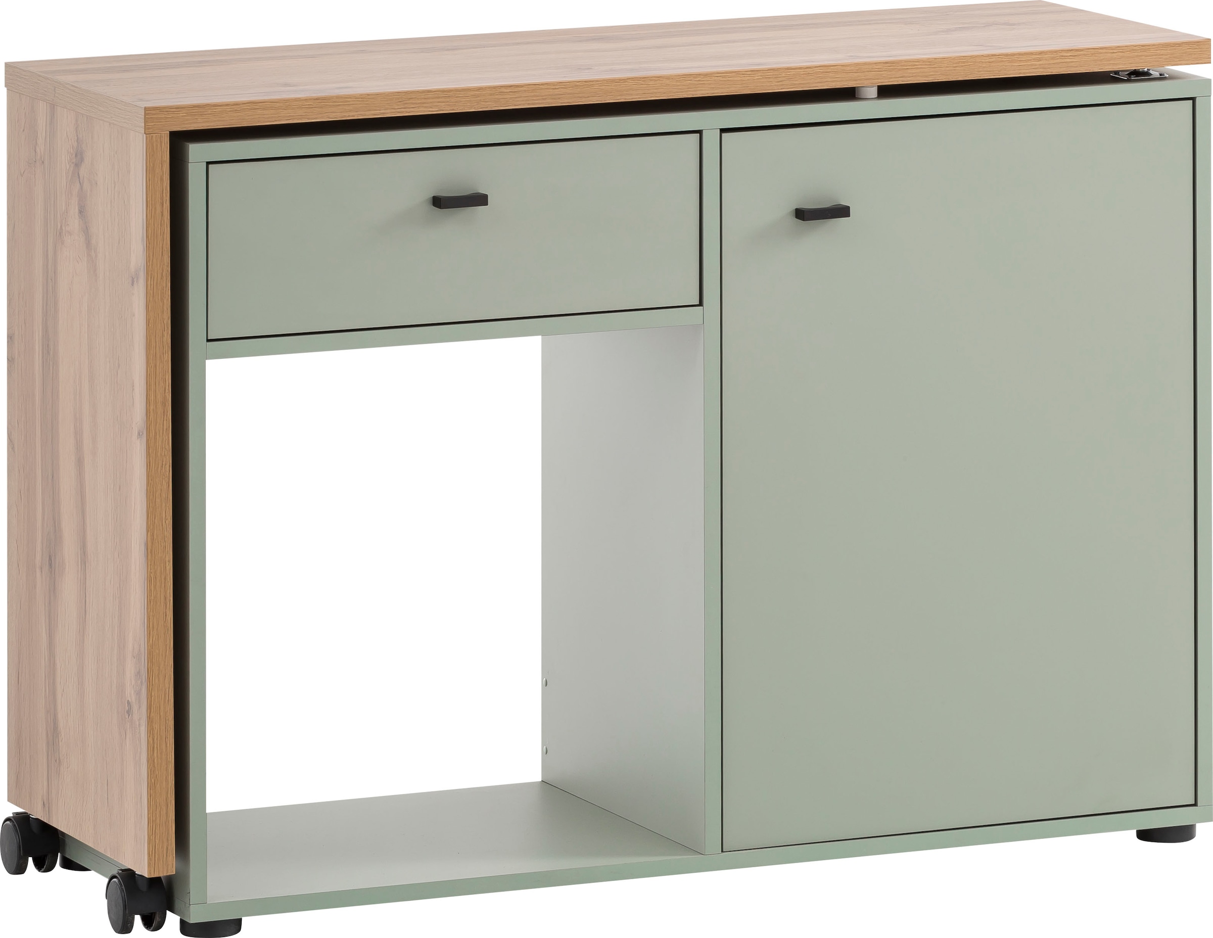 Schildmeyer Schreibtisch »Tiny Working«, praktisch im Home Office, Sideboard mit flexibler Arbeitsplatte