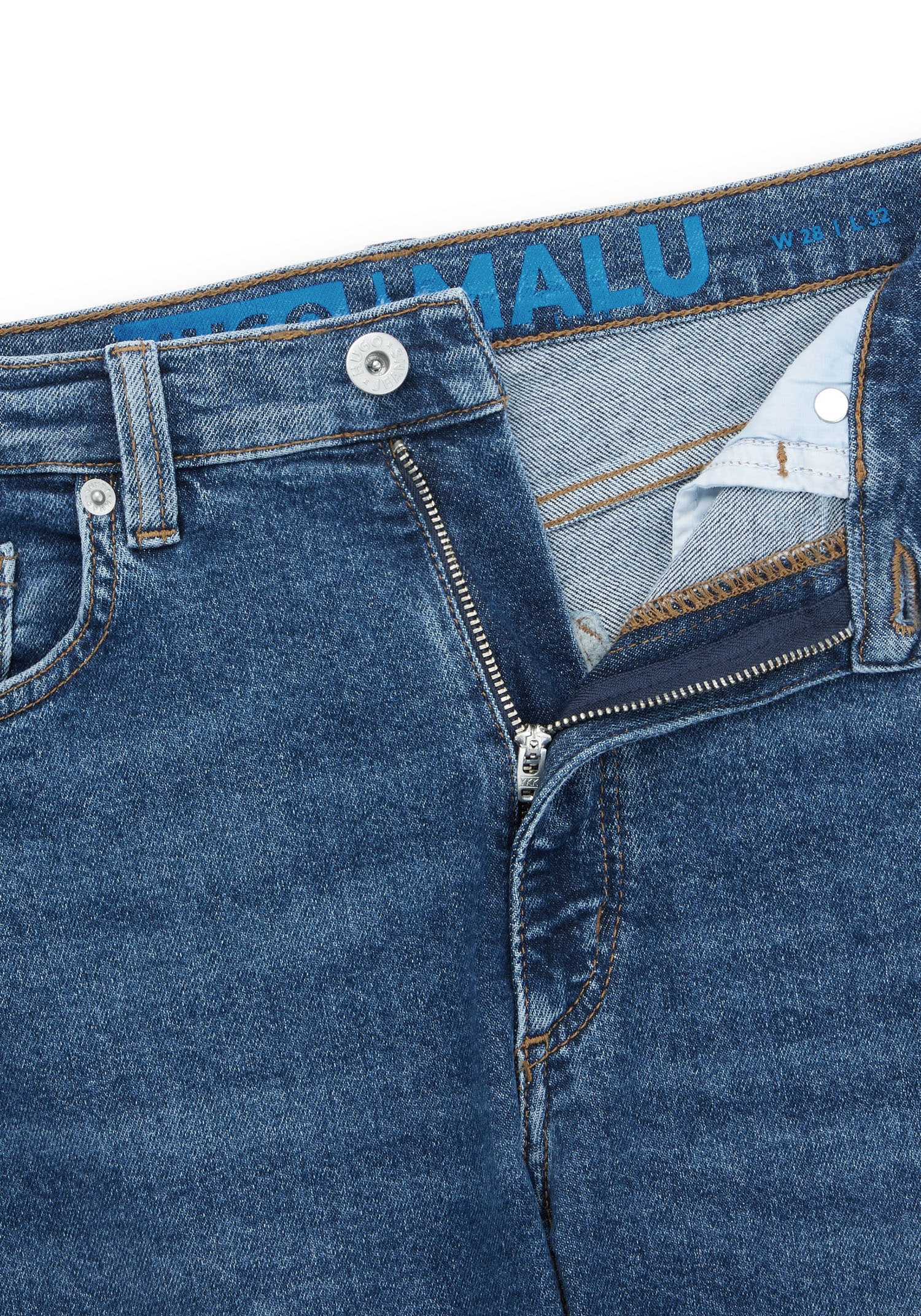 HUGO Blue Skinny-fit-Jeans »Malu«, Skinny Fit mit mittlerer Leibhöhe
