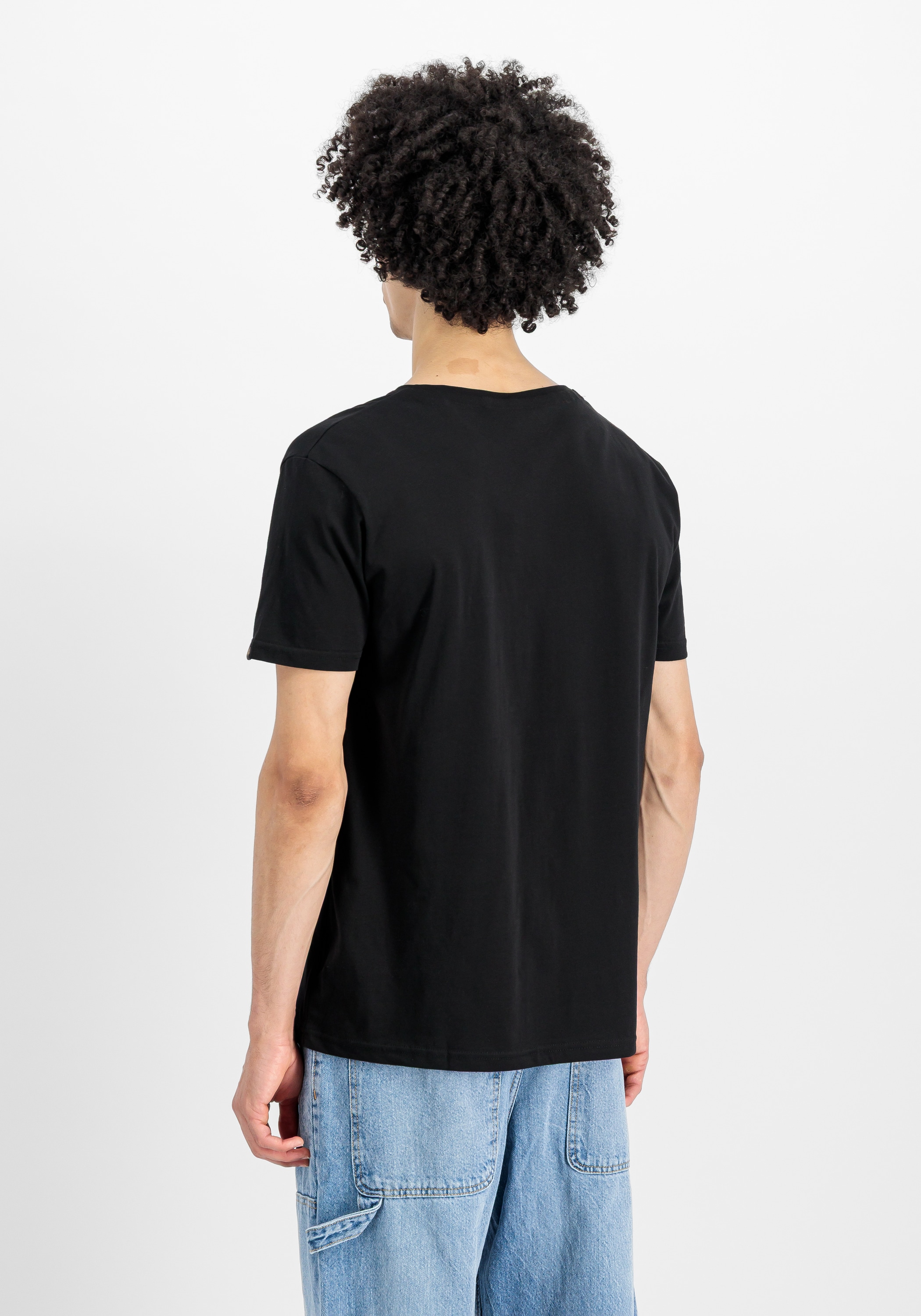 Alpha Industries T-Shirt »Alpha Industries Men - T-Shirts Basic V-Neck T«