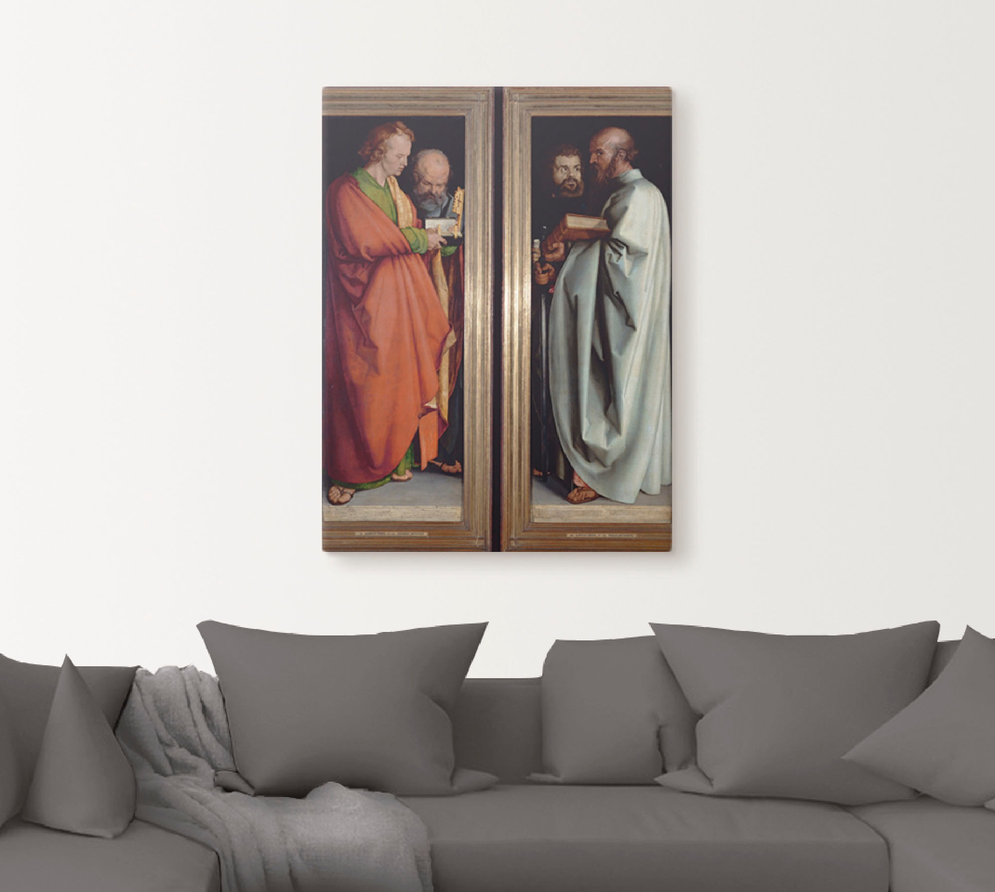 Artland Wandbild »Die vier Apostel«, Religion, (1 St.), als Leinwandbild, Wandaufkleber oder Poster in versch. Größen