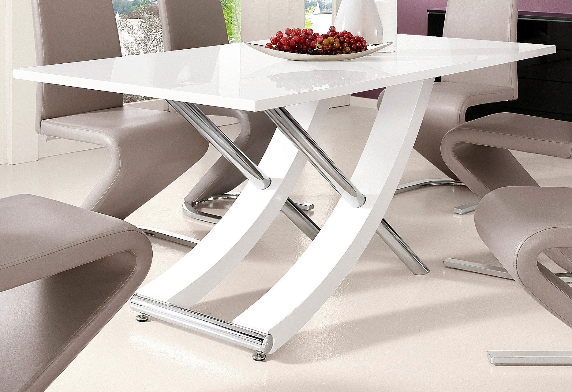 INOSIGN Esstisch »Kaleo, TOPSELLER!«, (Tisch, Esstisch), Breite 160 cm, modernes Design, stabil, Hochglanz