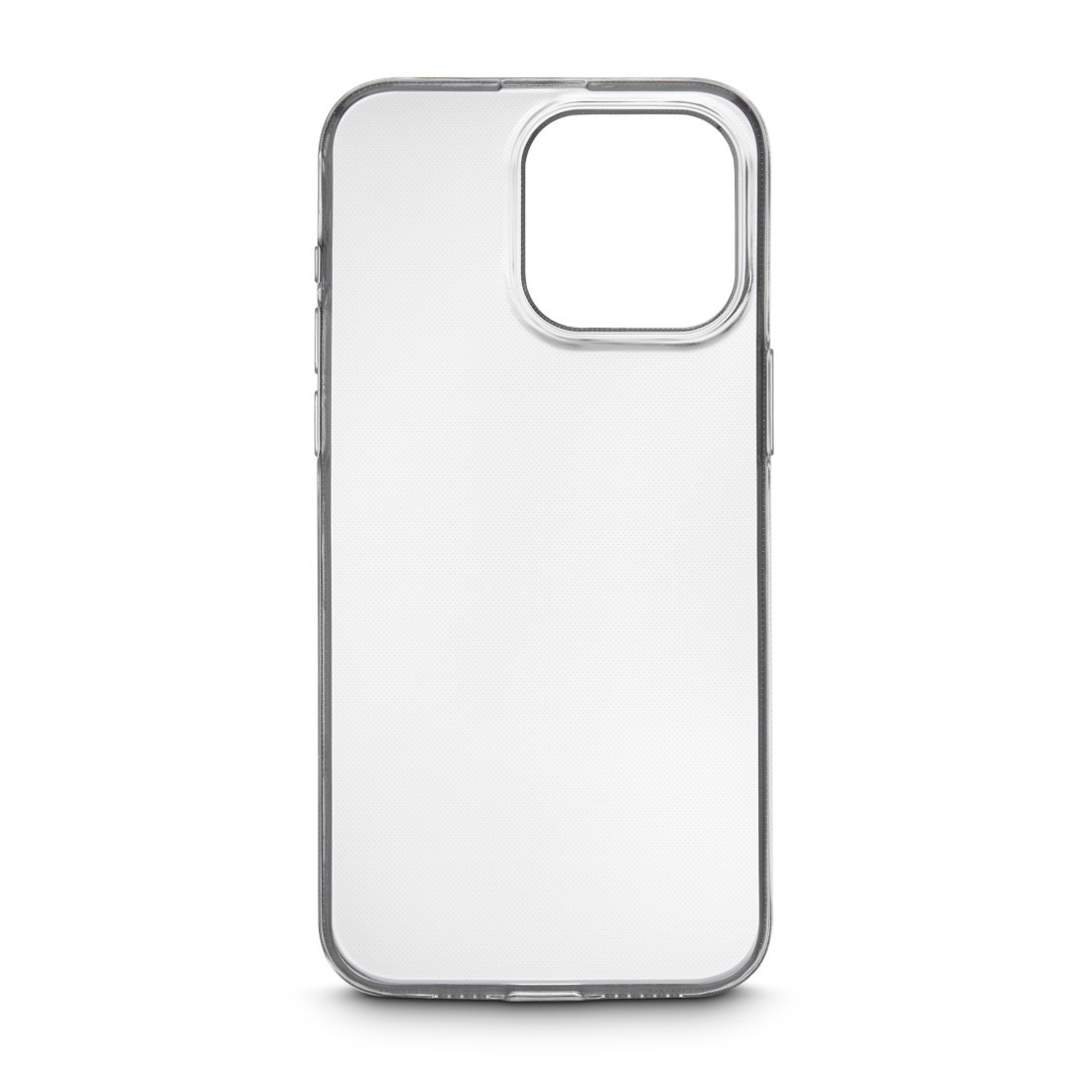 Hama Handyhülle »Handyhülle „Always Clear“ f. iPhone 15 Pro (kratzfest, ohne Vergilben)«, Apple iPhone 15 Pro, Anti-Rutsch-Oberfläche und bezogene Seitentasten