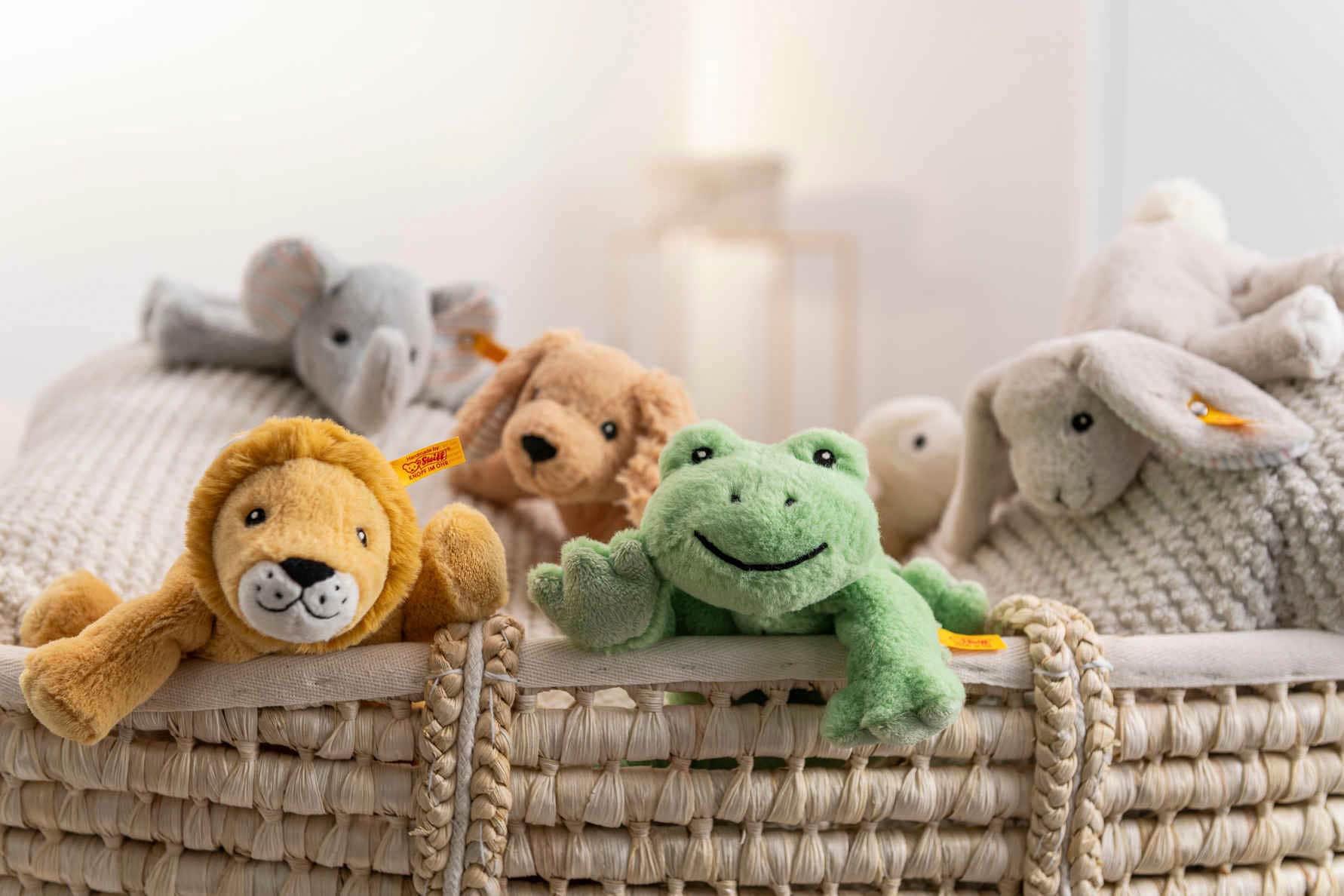 Steiff Kuscheltier »Floppy Cappy Frosch liegend, 20 cm«