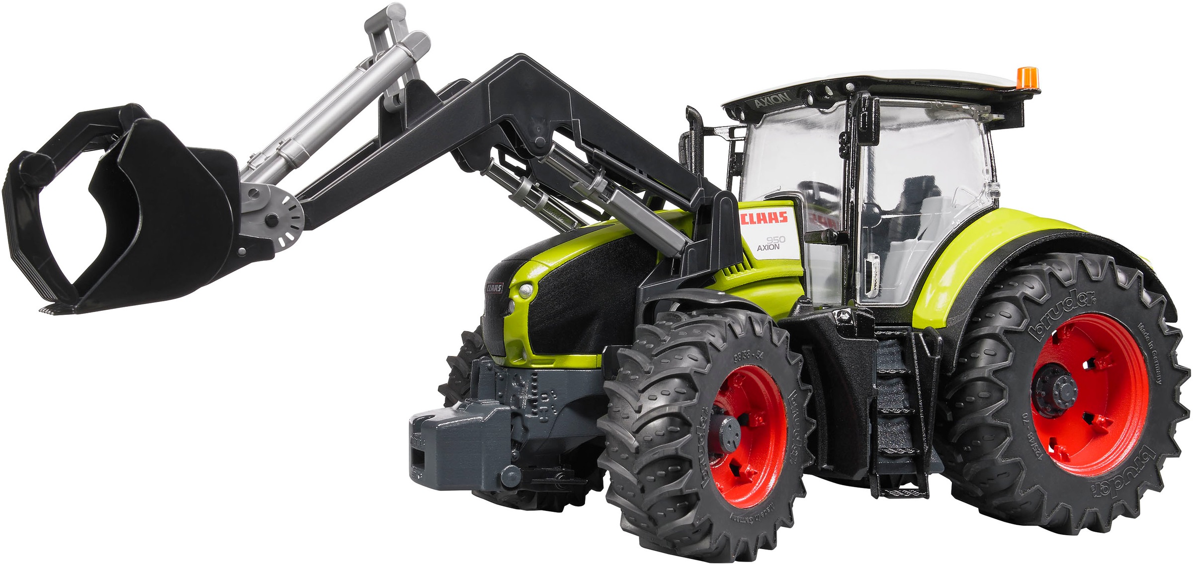 Bruder® Spielzeug-Traktor »Claas Axion 950 mit Frontlader (03013)« Made in Europe
