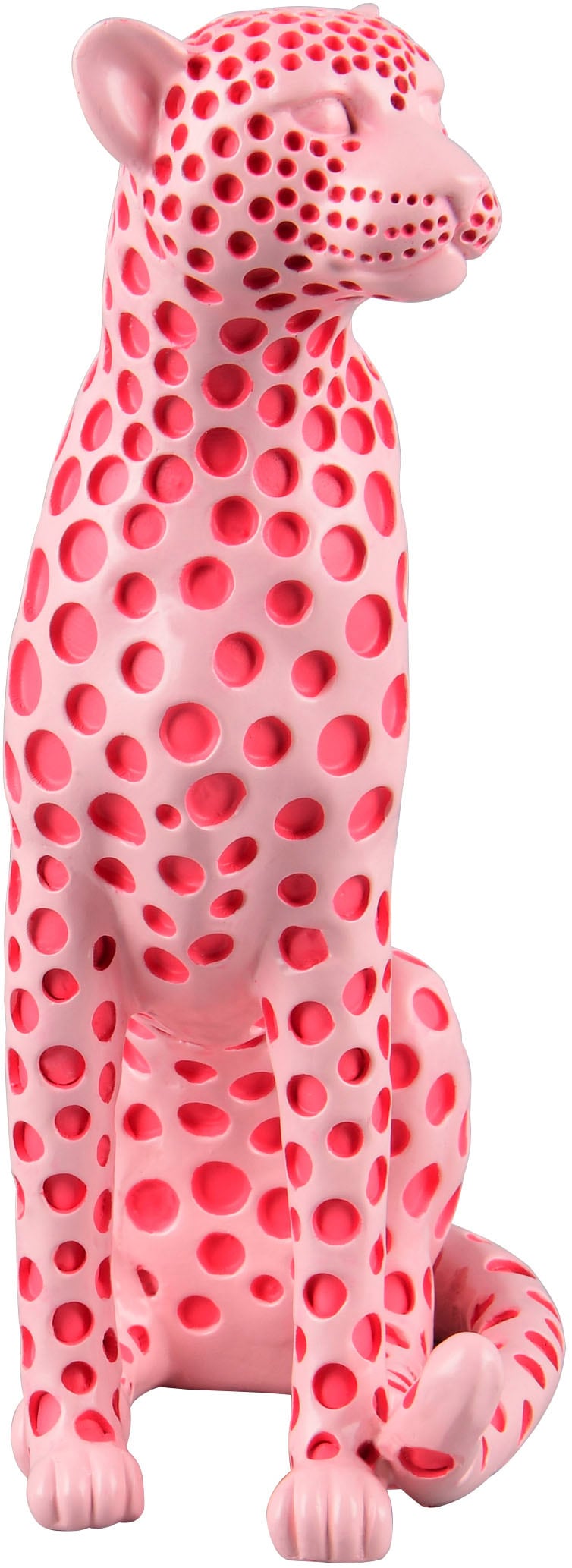 MIRRORS AND MORE Skulptur »PANTRA« Dekofigur in auffälliger Leopardenform