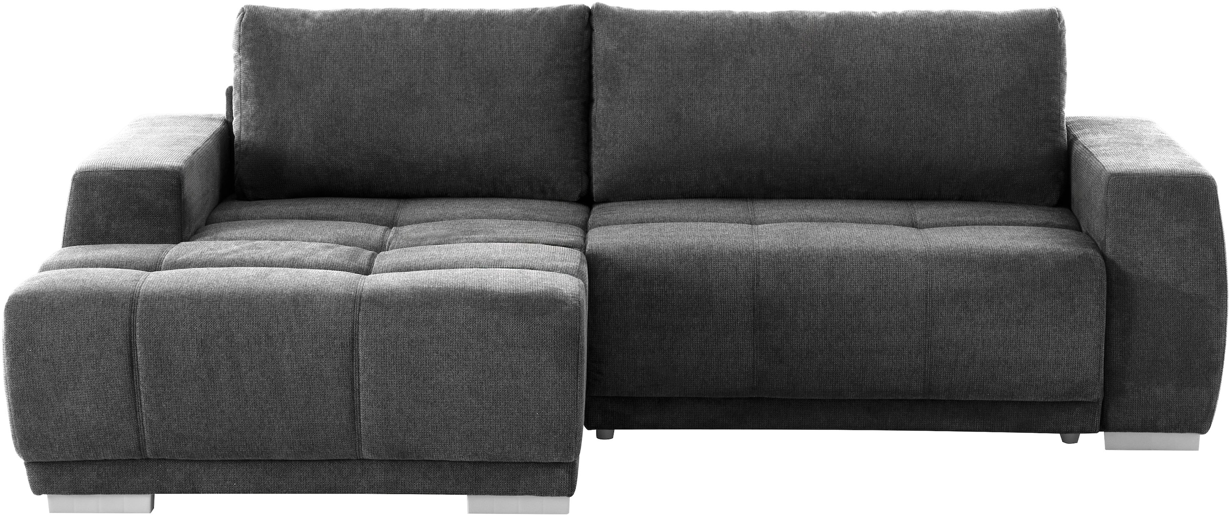 INOSIGN Ecksofa »Bolero L-Form«, wahlweise mit Bettfunktion & Bettkasten