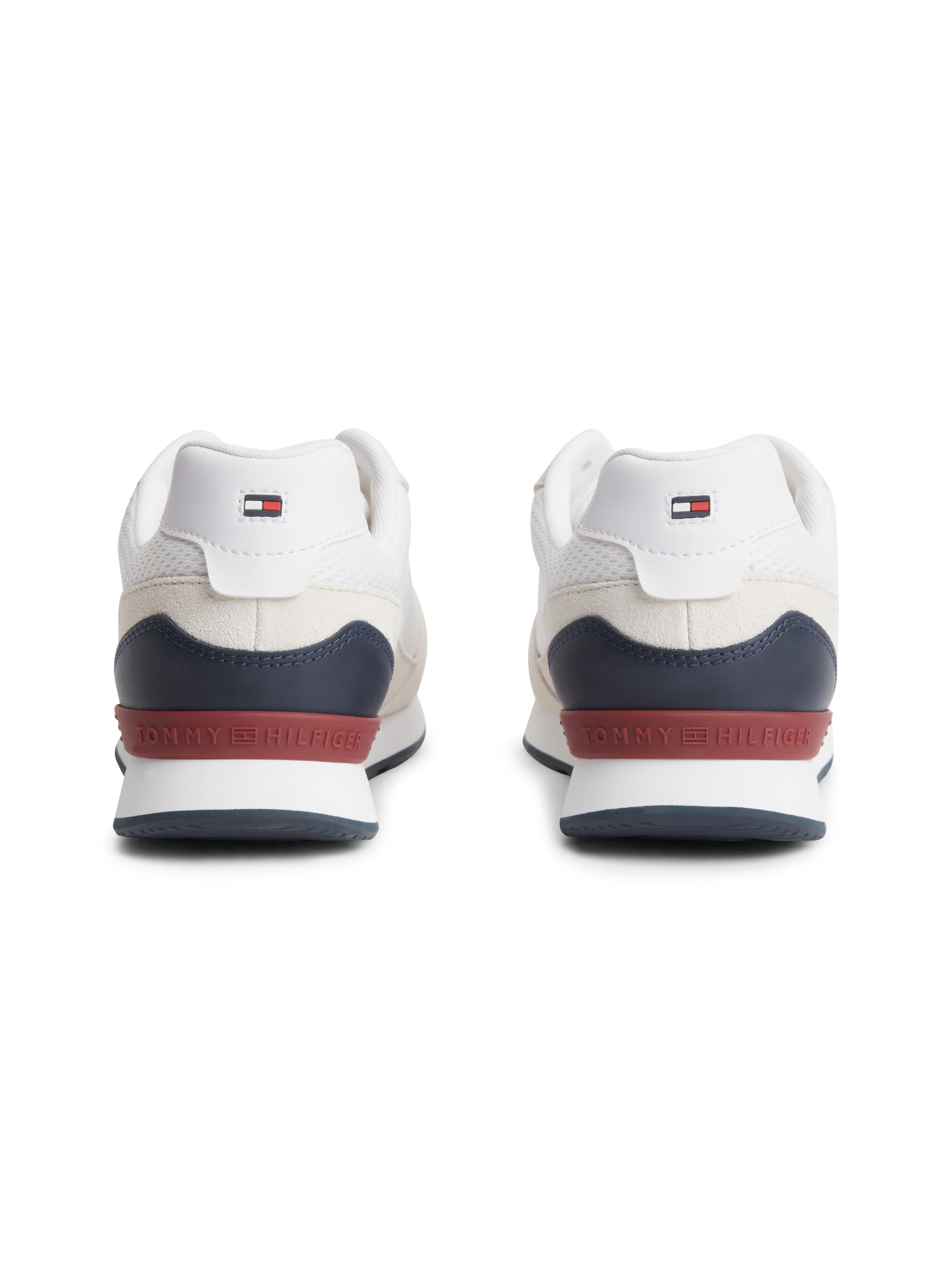 Tommy Hilfiger Sneaker »LIGHT EVA RUNNER SEASONAL MESH«  Freizeitschuh, Halbschuh, Schnürschuh mit Kontrastbesätzen