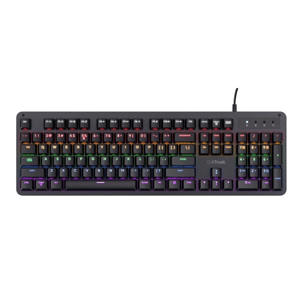 Trust Gaming-Tastatur »GXT 863 MAZZ MECHANICAL KEYBOARD DE«