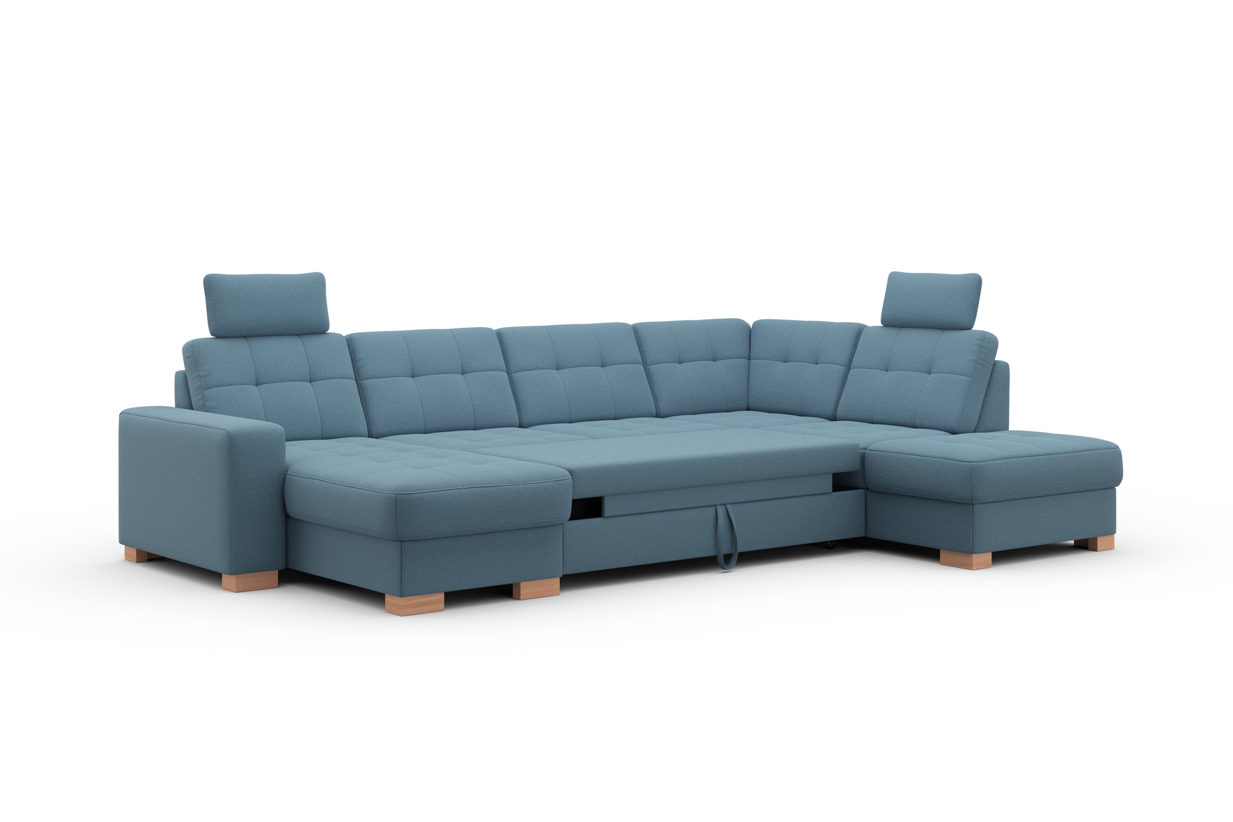 sit&more Wohnlandschaft »Quincy U-Form«, wahlweise mit Bettfunktion und Bettkasten