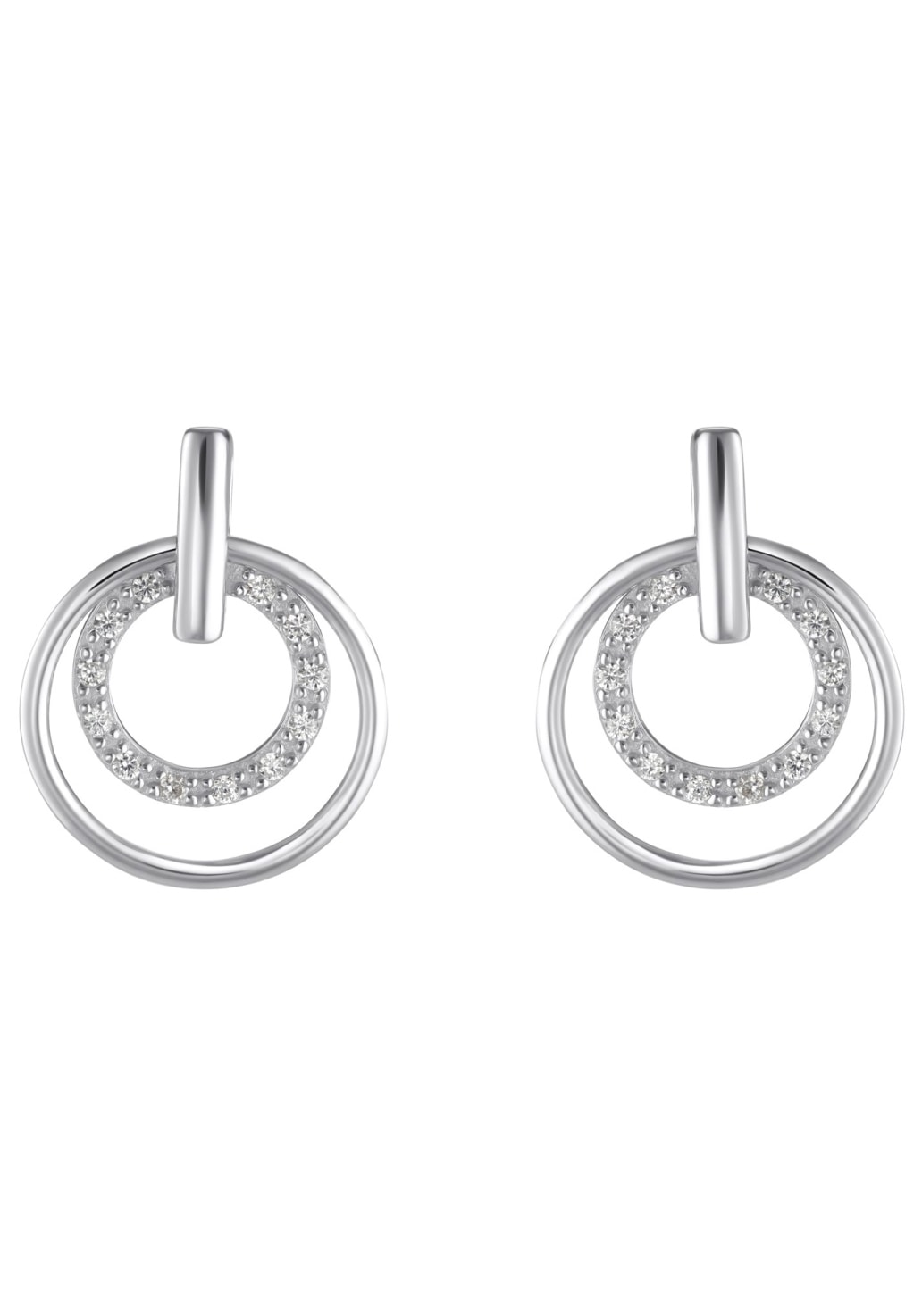 s.Oliver Paar Ohrstecker »2034502«, mit Zirkonia (synth.)