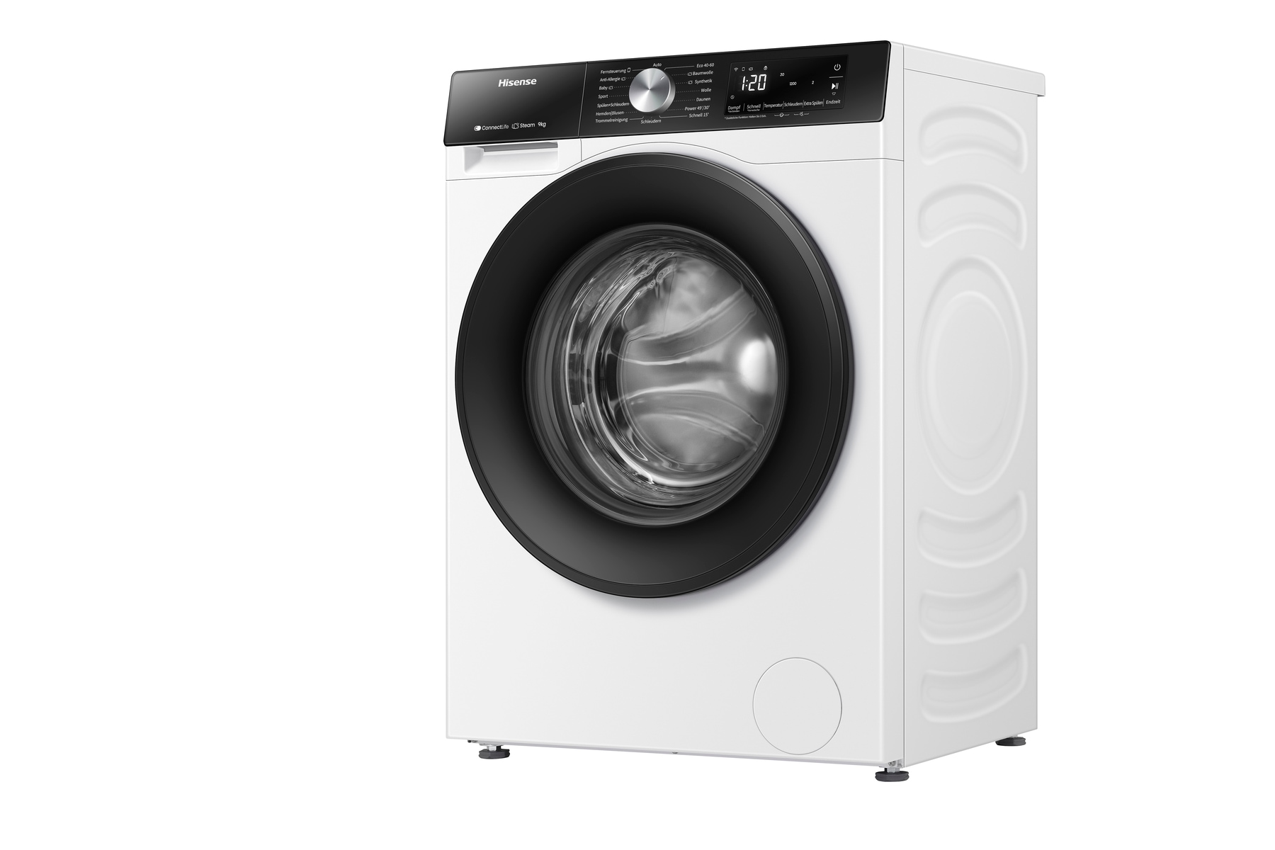 Hisense Waschmaschine »WF3S9043BW3«, 9 kg, 1400 U/min, Wifi-ConnectLife