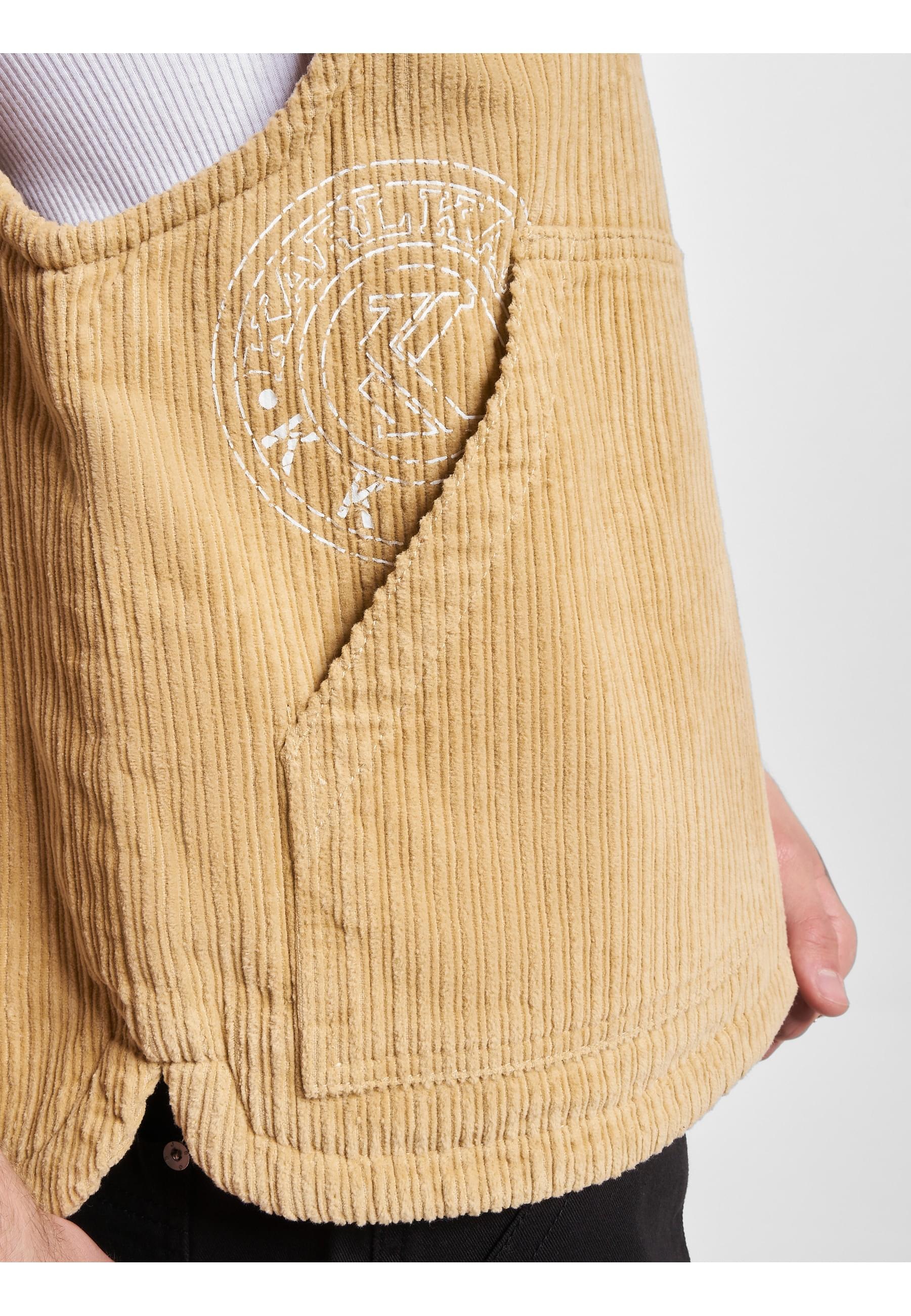 Karl Kani Steppweste »Karl Kani Herren KU233-006-1 KK Chest Signature Corduroy Vest« 1 Stk.