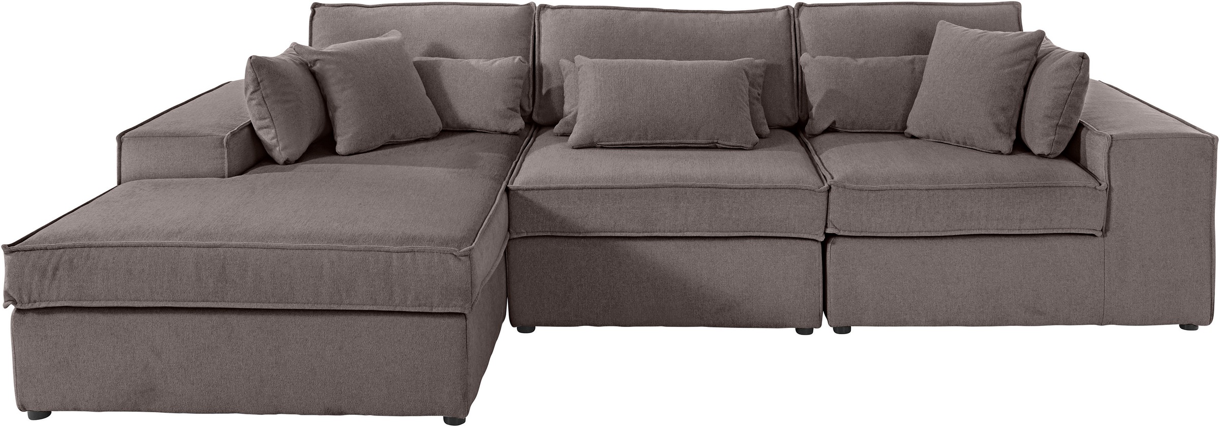 RAUM.ID Ecksofa »Florid L-Form« 3 Teile, bestehend aus Modulen, viele Bezug günstig online kaufen