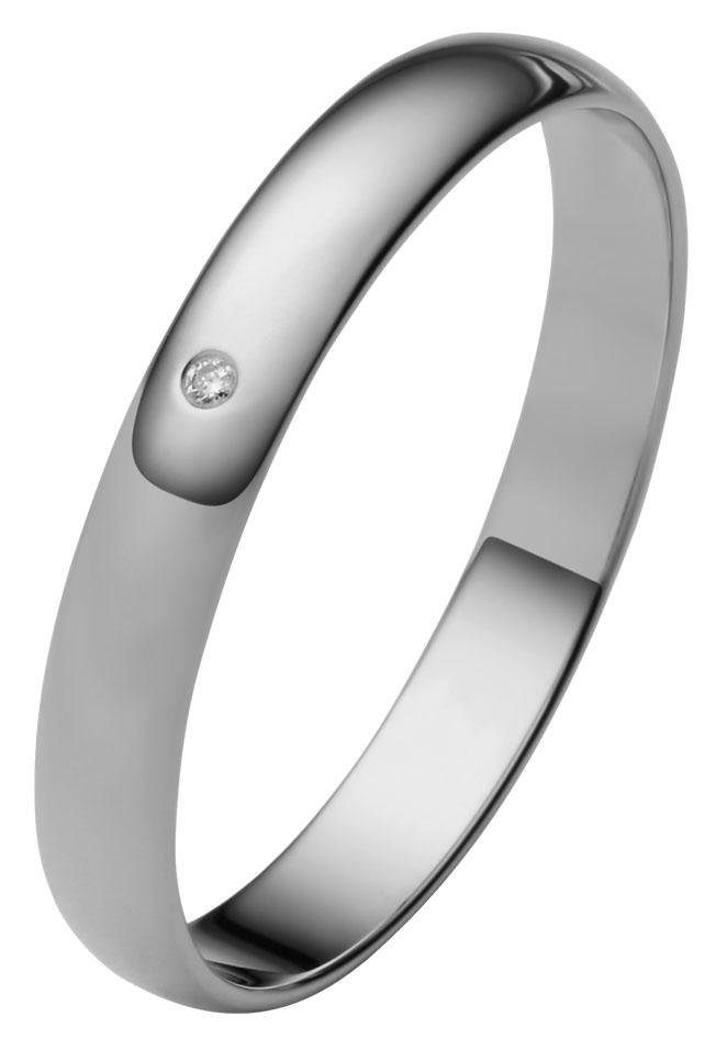 Firetti Trauring »Schmuck Geschenk Gold 375 Hochzeit Ehering "LIEBE"«, Made in Germany, wahlweise mit oder ohne Brillant