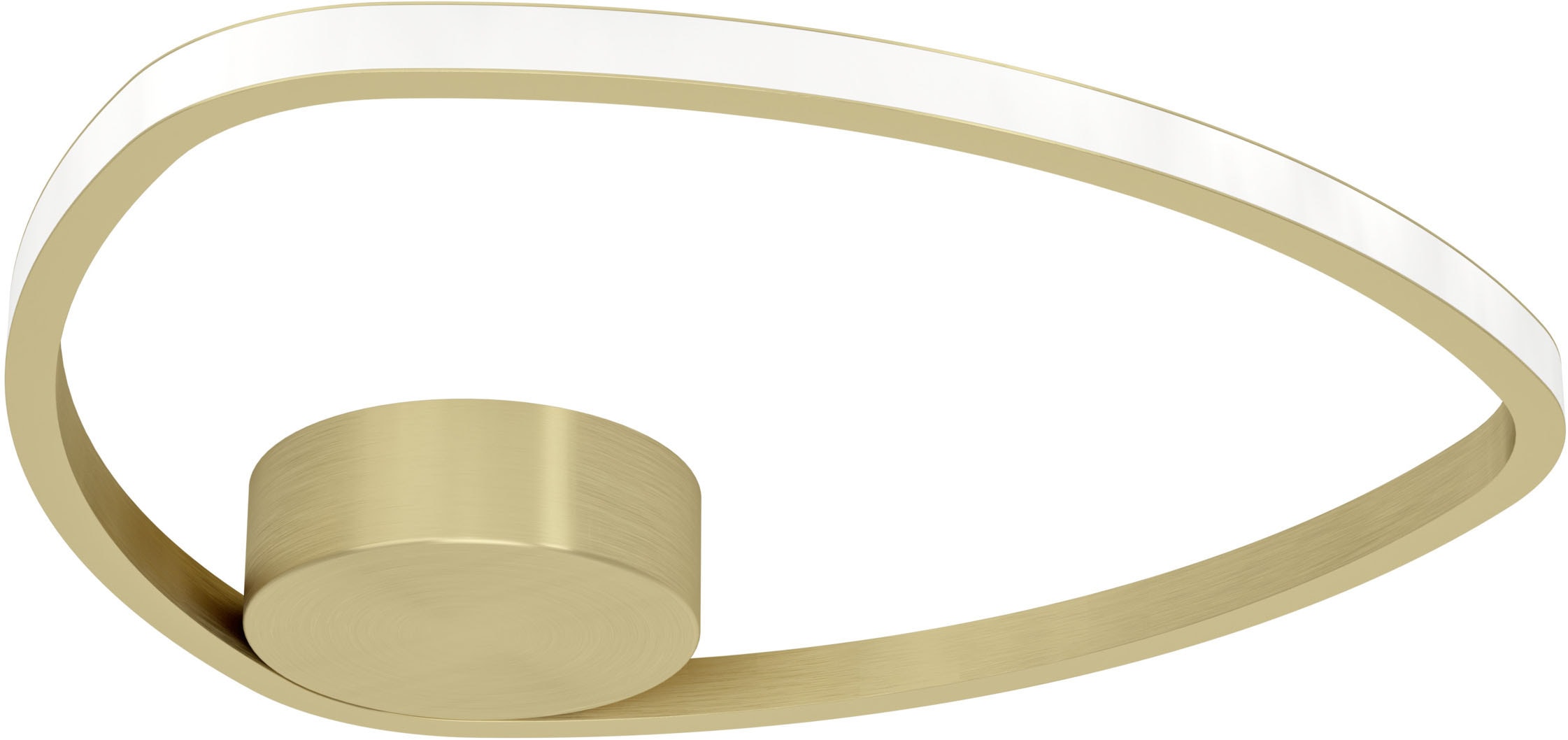 EGLO LED Deckenleuchte »MOSCHELLA Deckenlampe - Stahl, Alu - LED - 9,7W - I günstig online kaufen