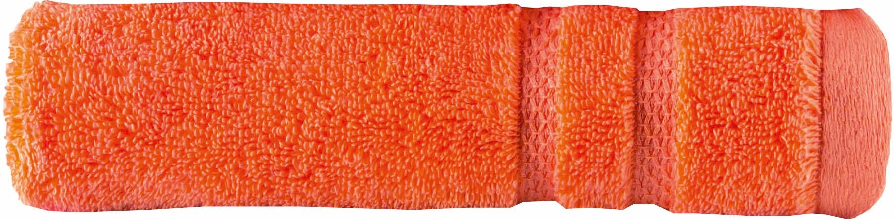 Egeria Badetuch »Micro Touch«, (1 St., Badetuch 70 x 140 cm), Uni Programm mit Streifenbordüre, extrem saugfähig, reine Baumwolle
